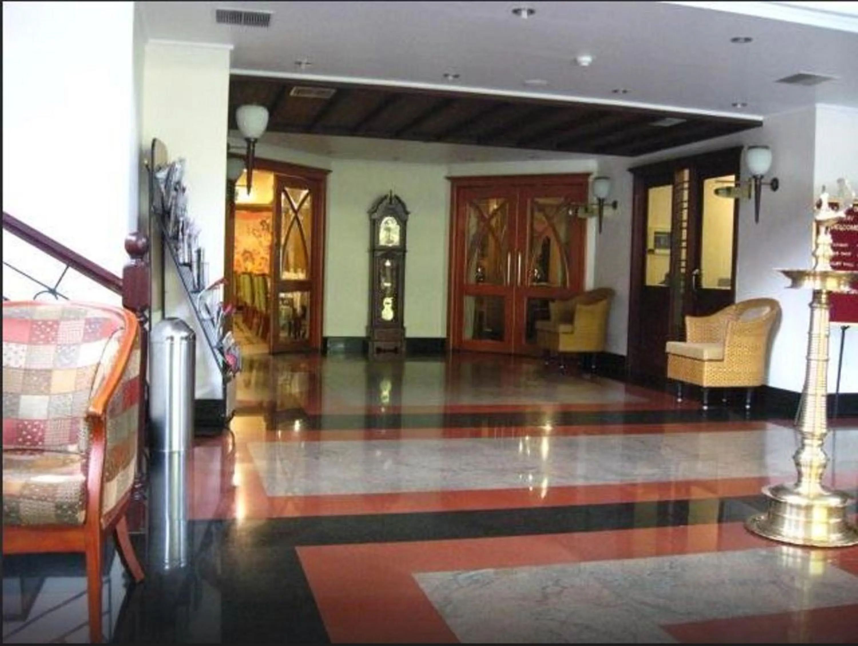 Lobby or reception in Holiday Hotel