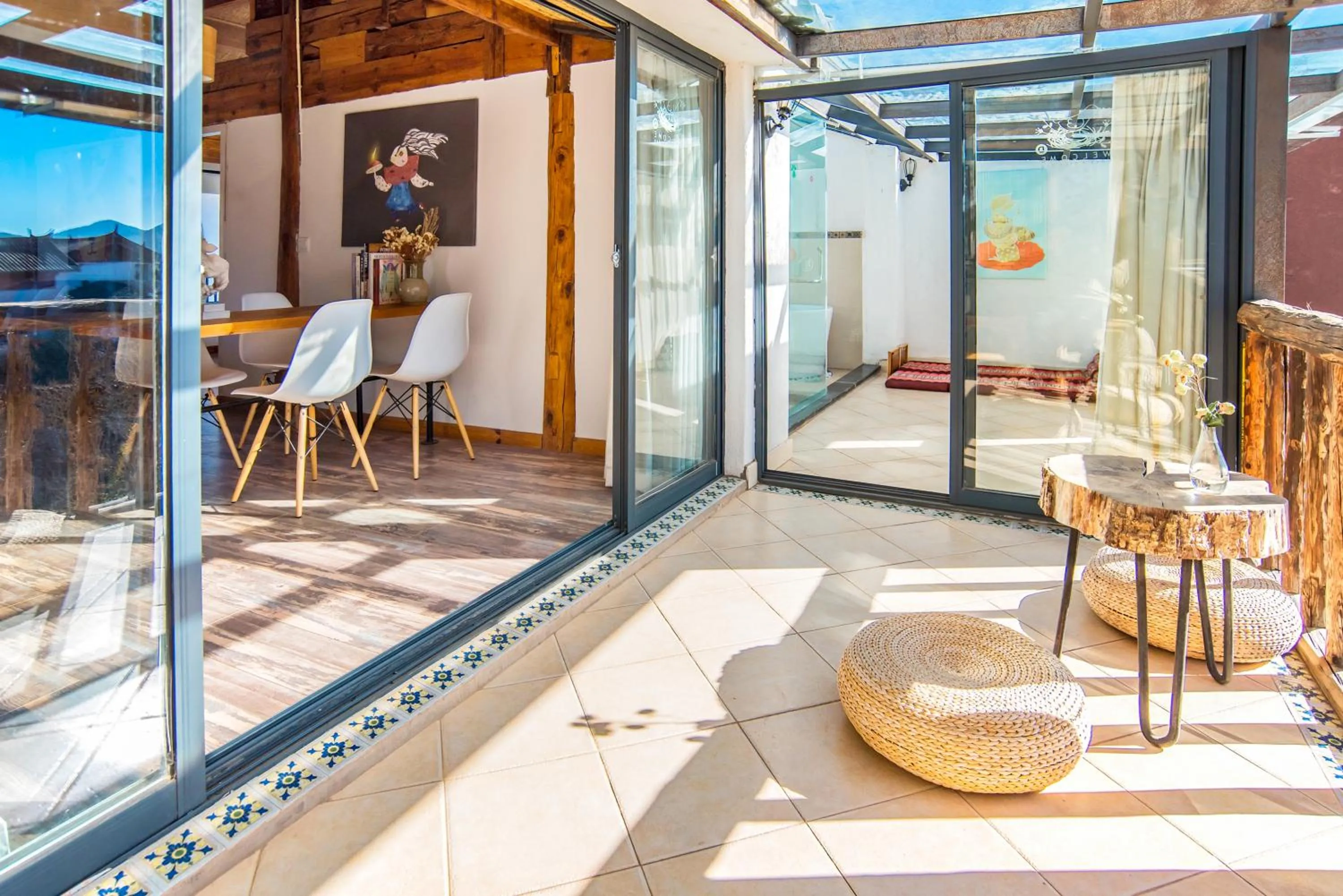 Balcony/Terrace in Baisha Flamingo Hotel