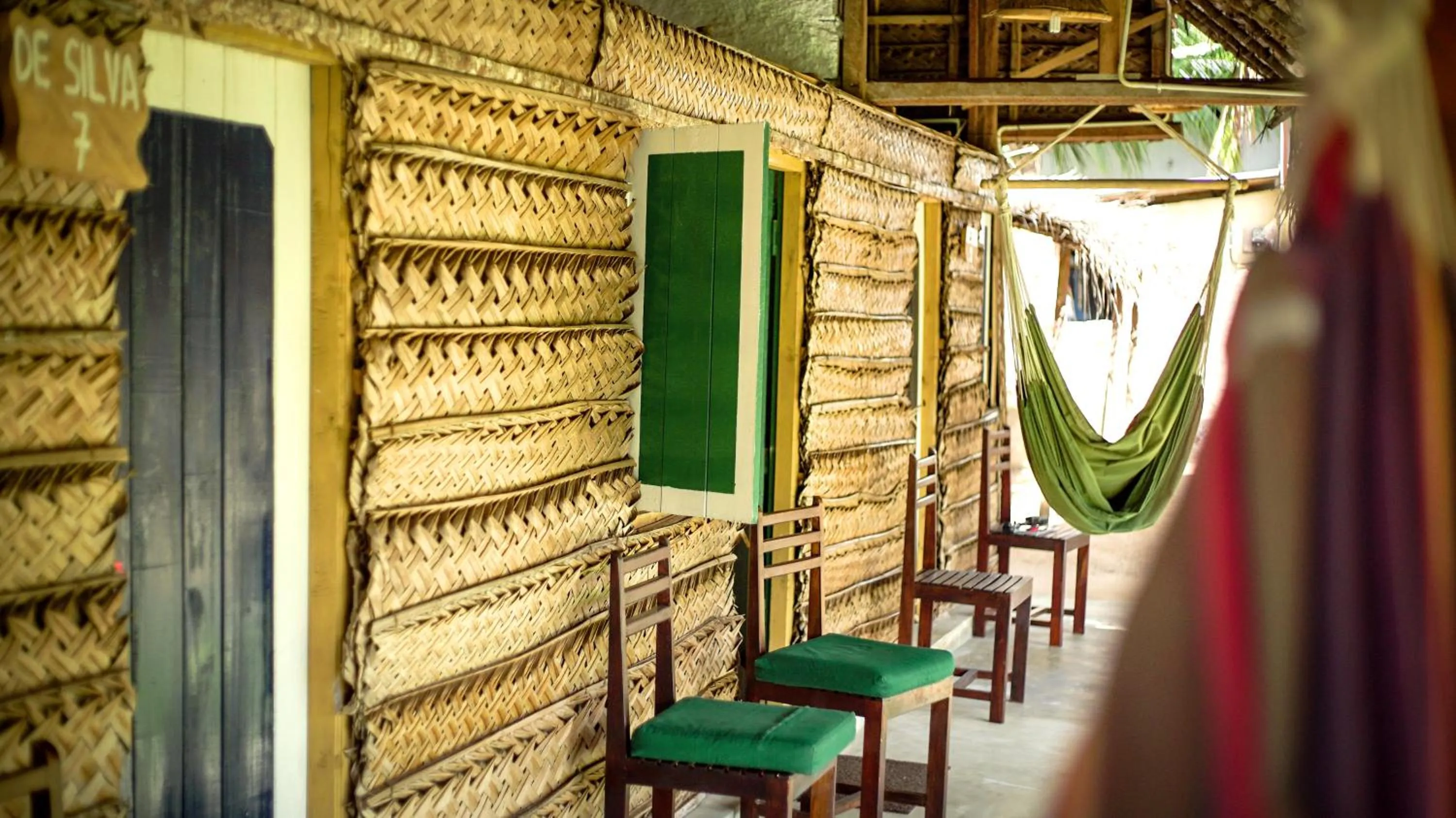 Patio in De Silva Wind Resort Kalpitiya - Kitesurfing School Sri Lanka