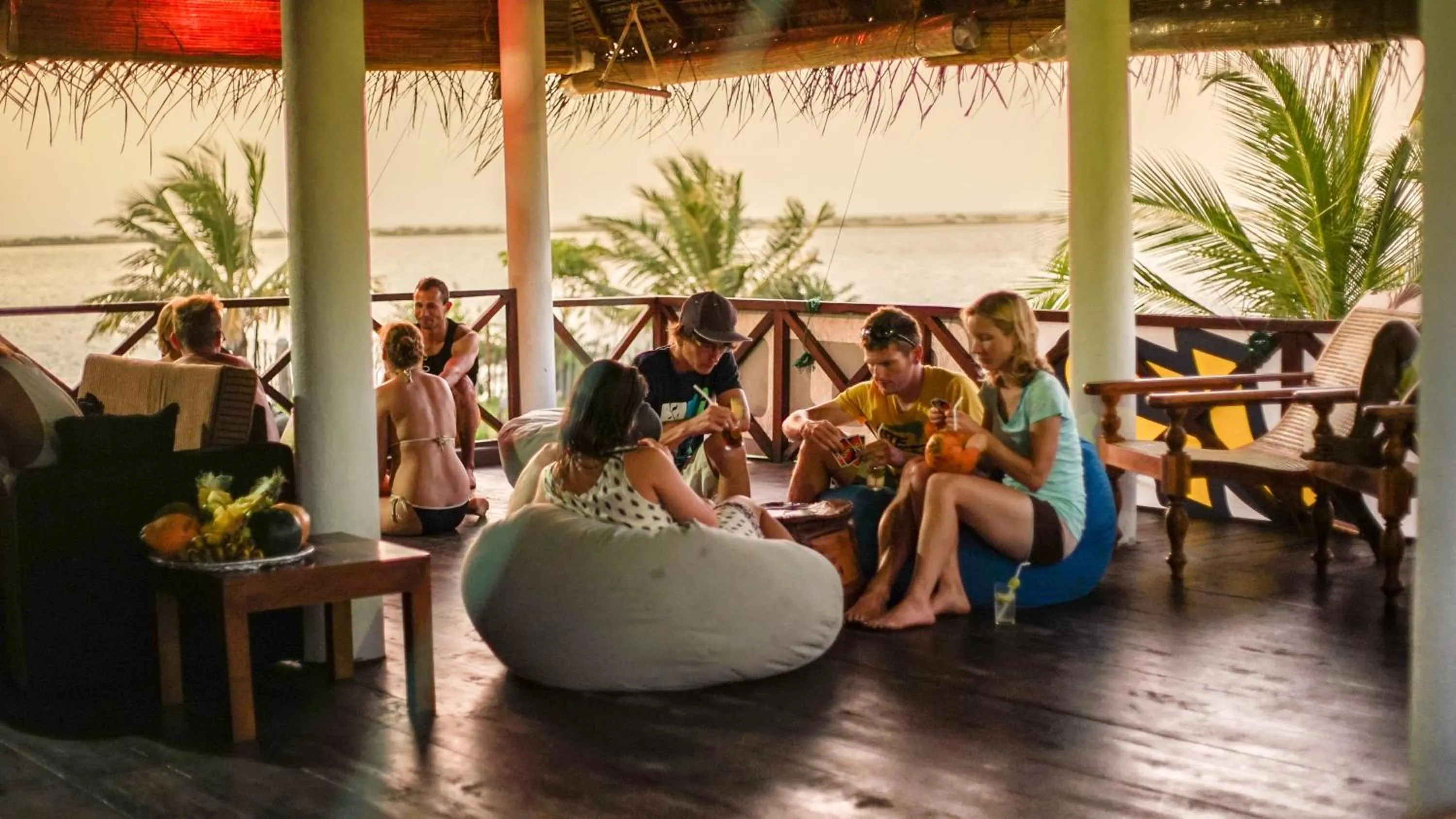 Day in De Silva Wind Resort Kalpitiya - Kitesurfing School Sri Lanka