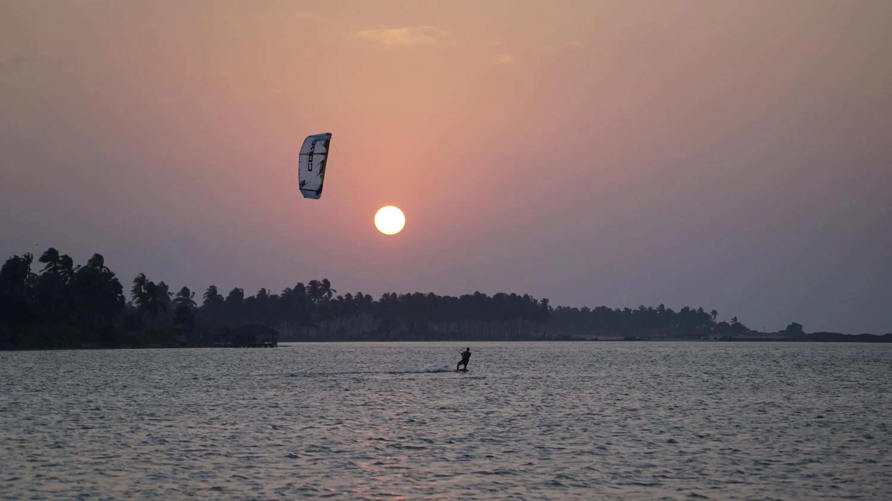 Natural landscape in De Silva Wind Resort Kalpitiya - Kitesurfing School Sri Lanka
