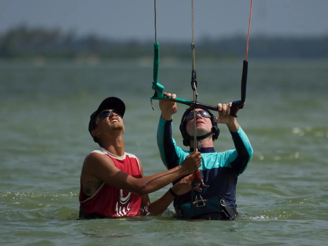 Day in De Silva Wind Resort Kalpitiya - Kitesurfing School Sri Lanka
