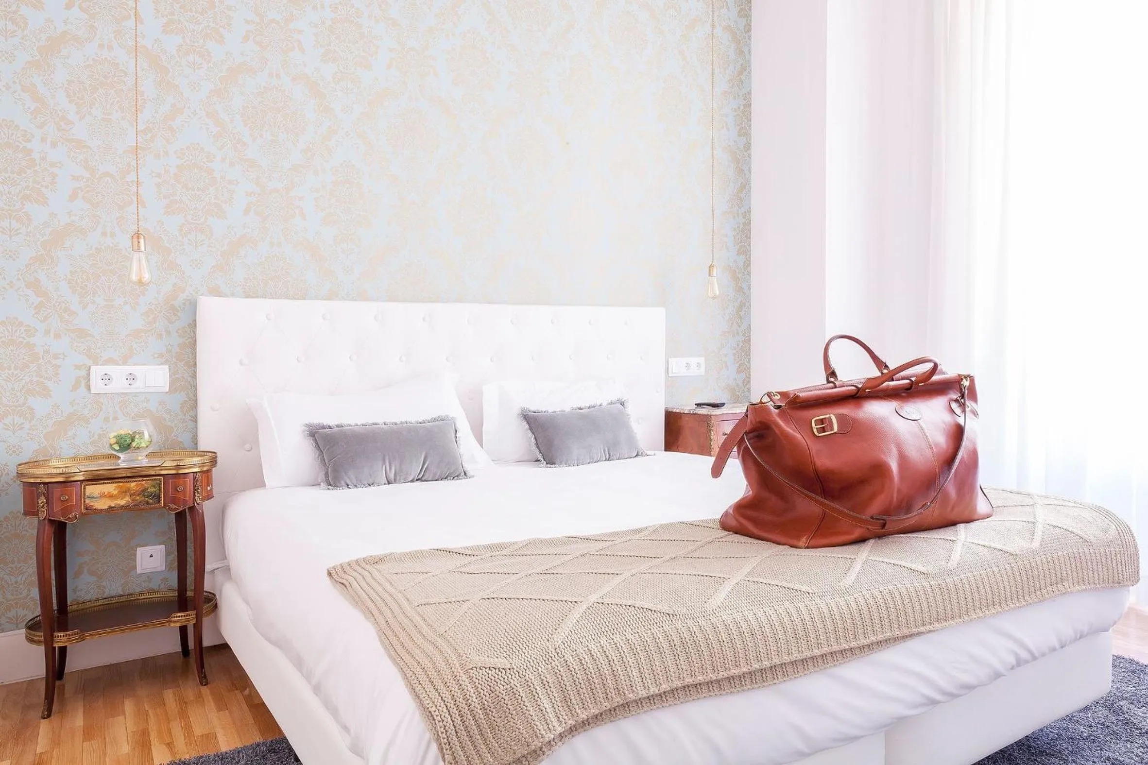 Bed in Palacio Conde Miranda