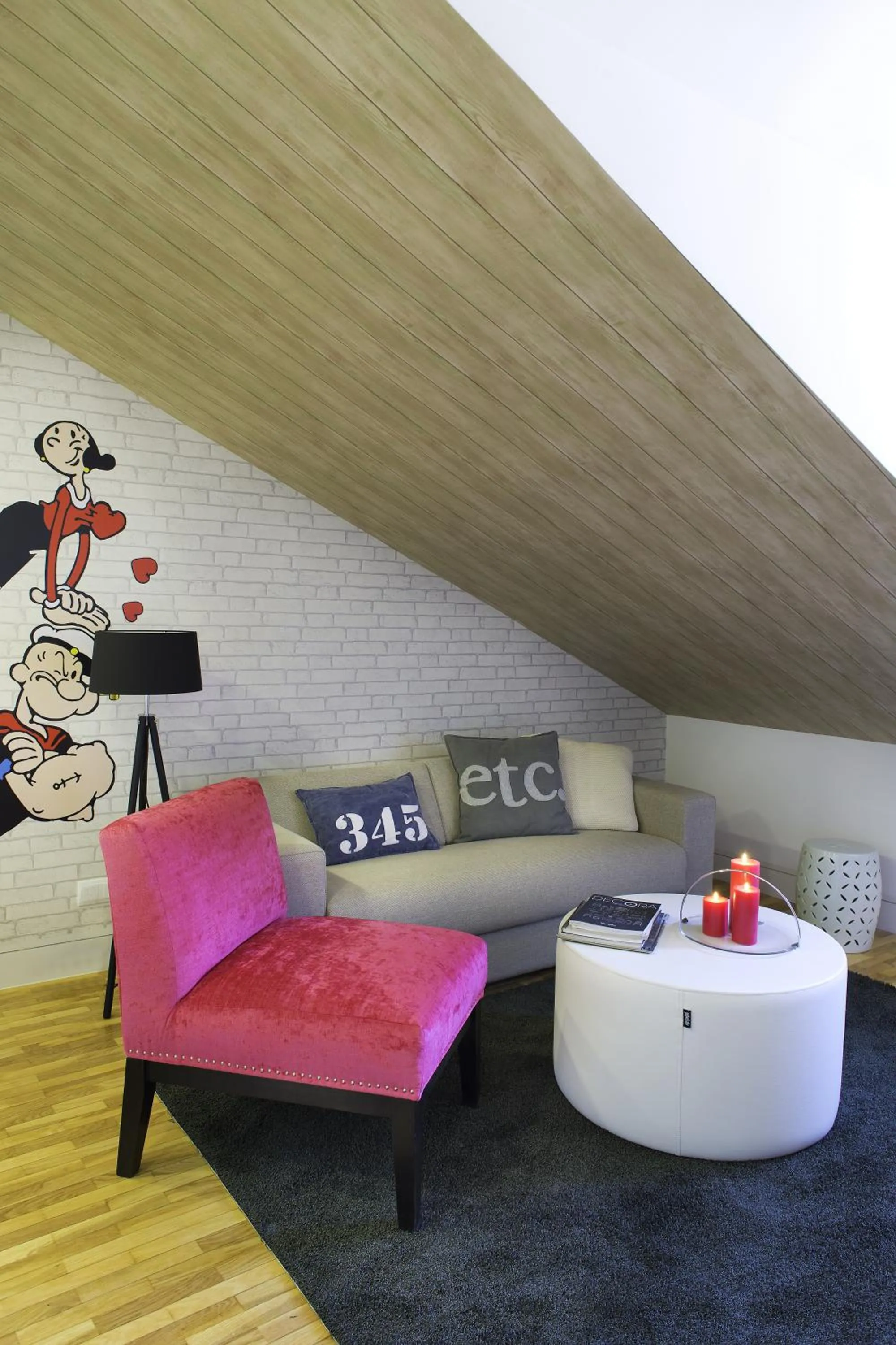 Seating area, Bed in Palacio Conde Miranda