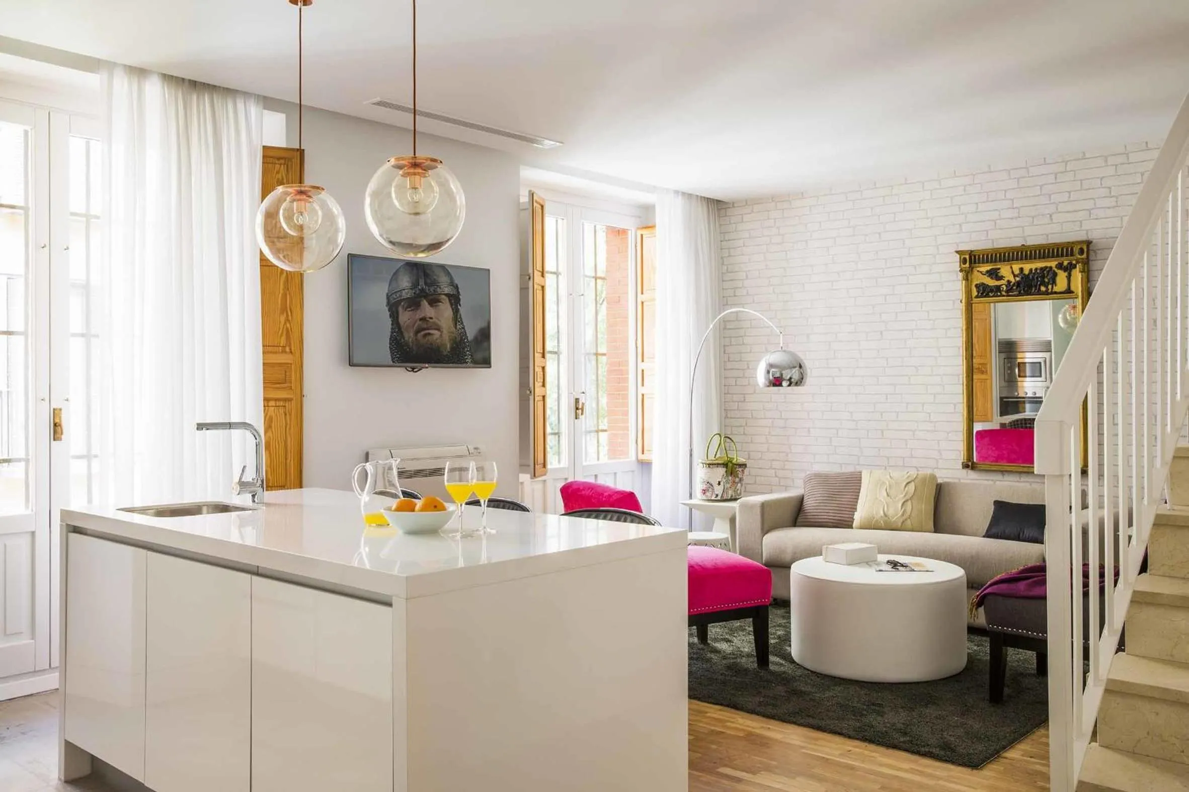 Living room in Palacio Conde Miranda