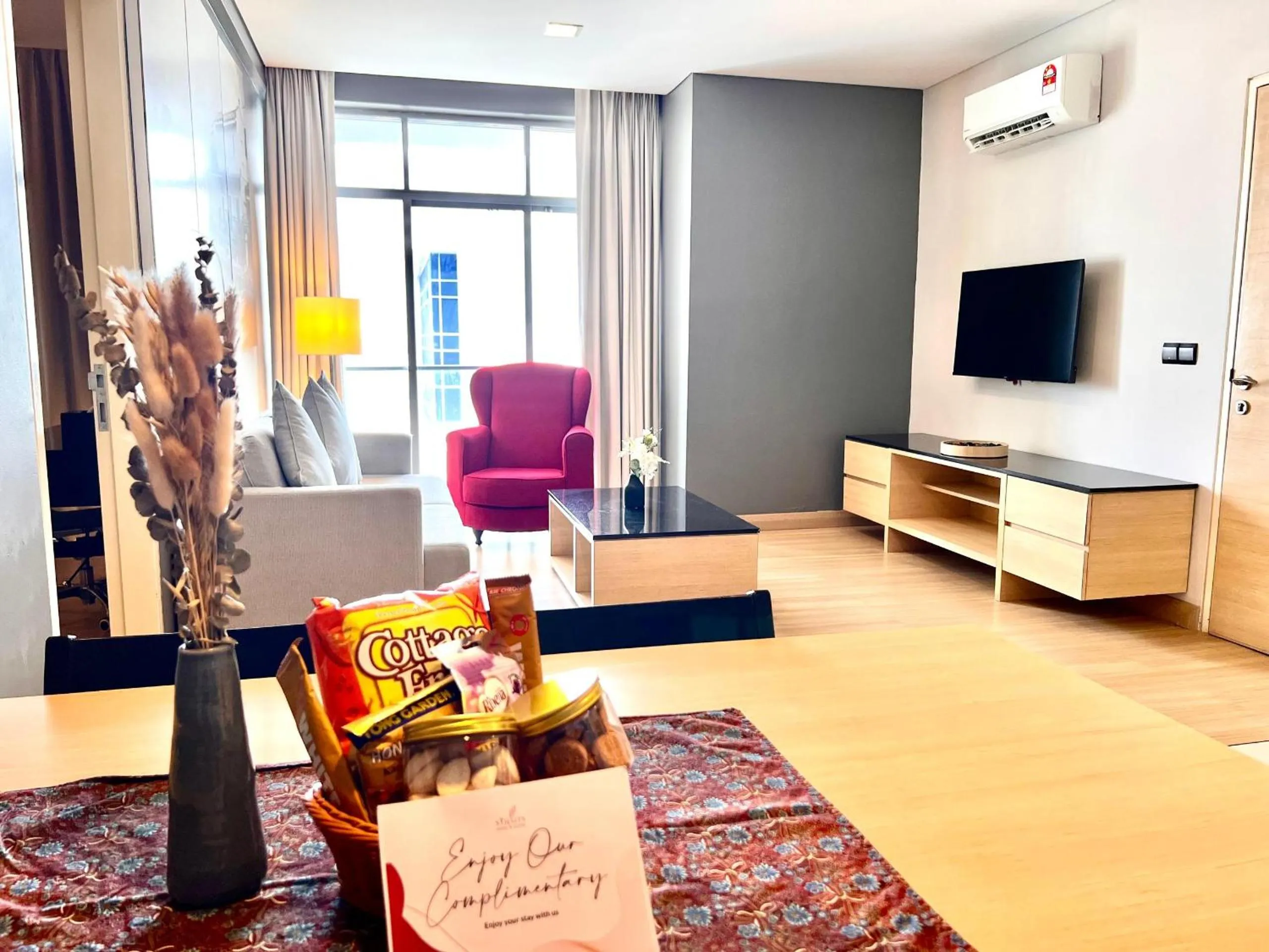 Living room in ASIA MELAKA HOTEL managed by The Straits Hotel & Suites 马六甲亚逸酒店