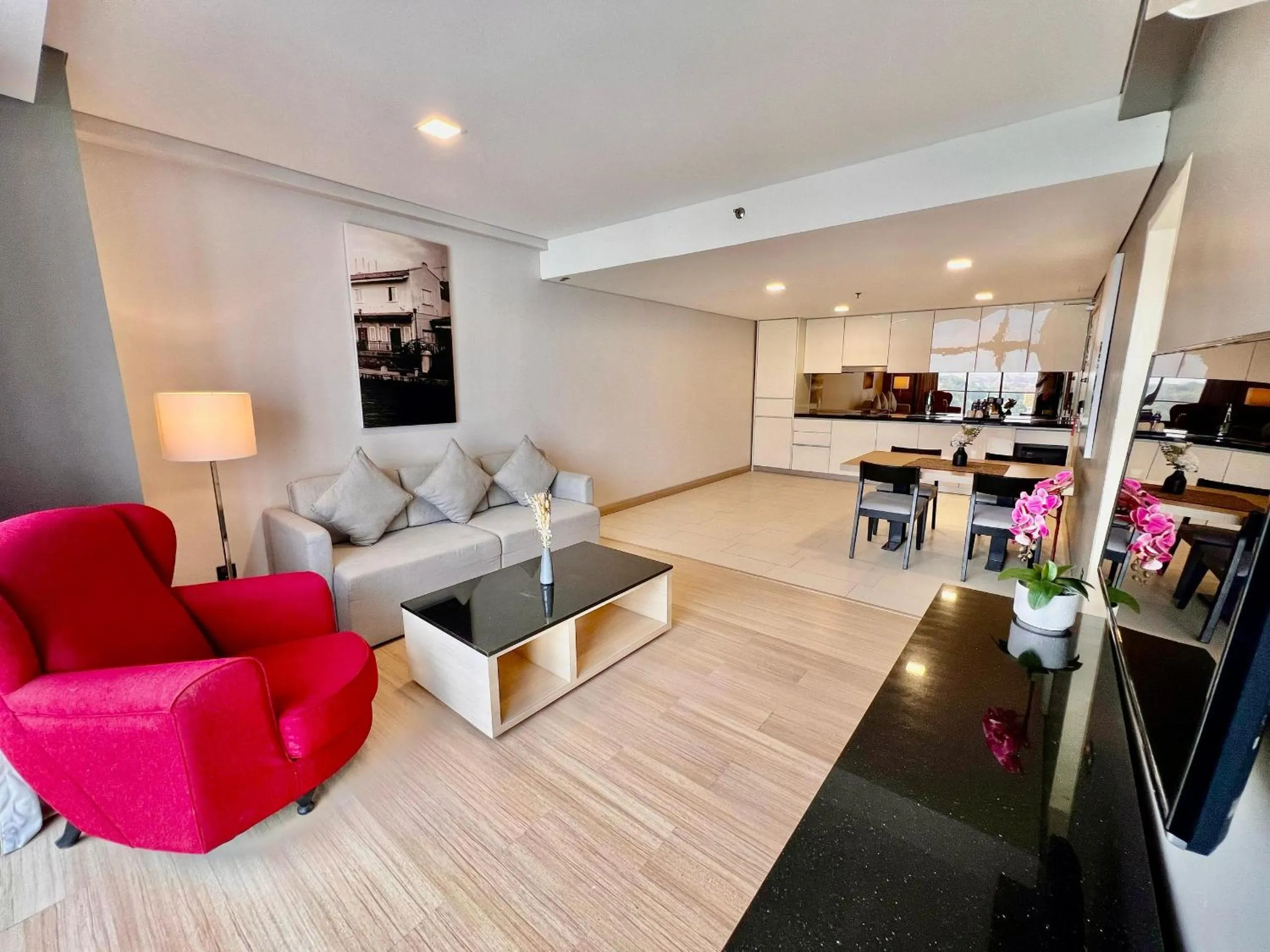 Living room in ASIA MELAKA HOTEL managed by The Straits Hotel & Suites 马六甲亚逸酒店