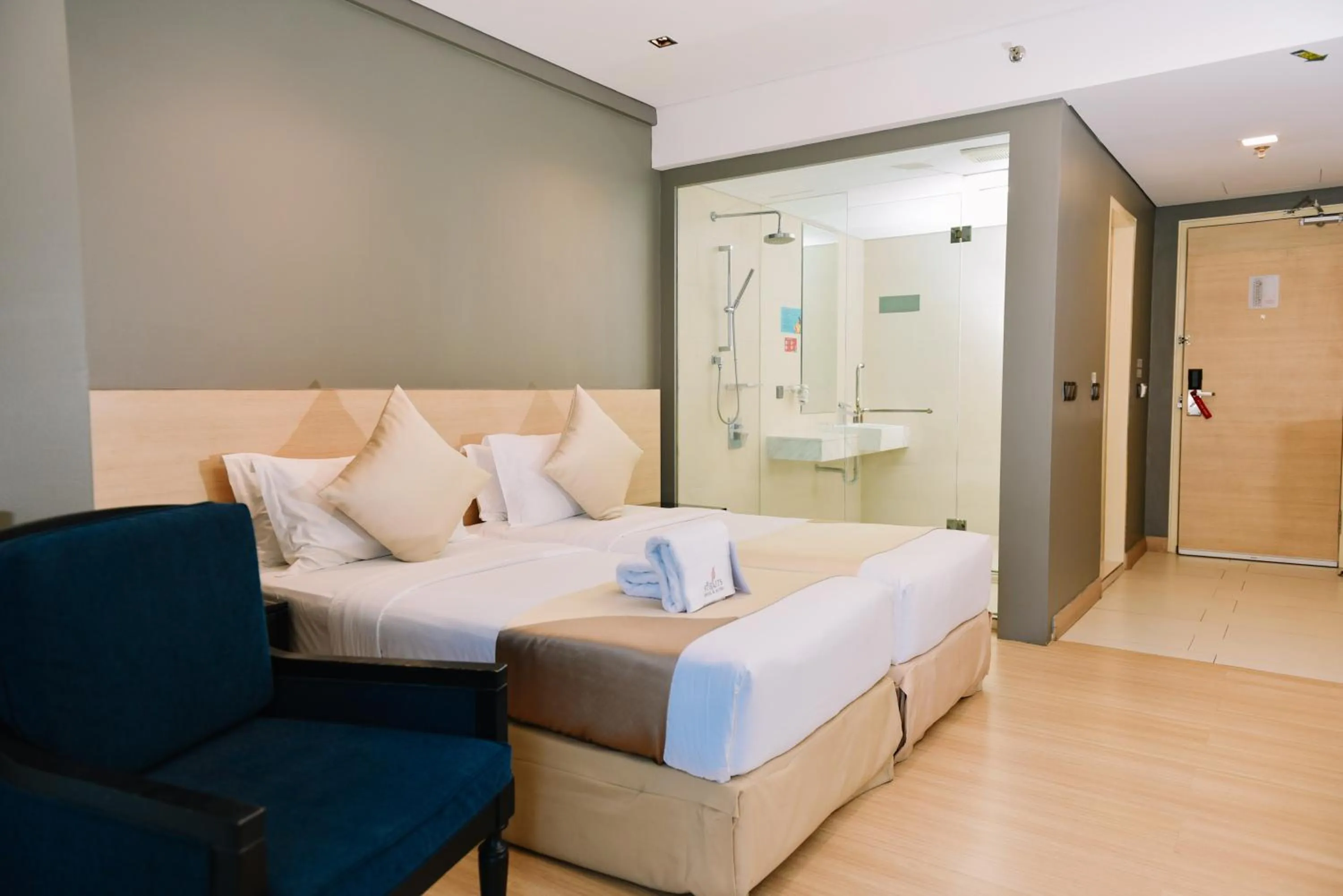 Bed in ASIA MELAKA HOTEL managed by The Straits Hotel & Suites 马六甲亚逸酒店