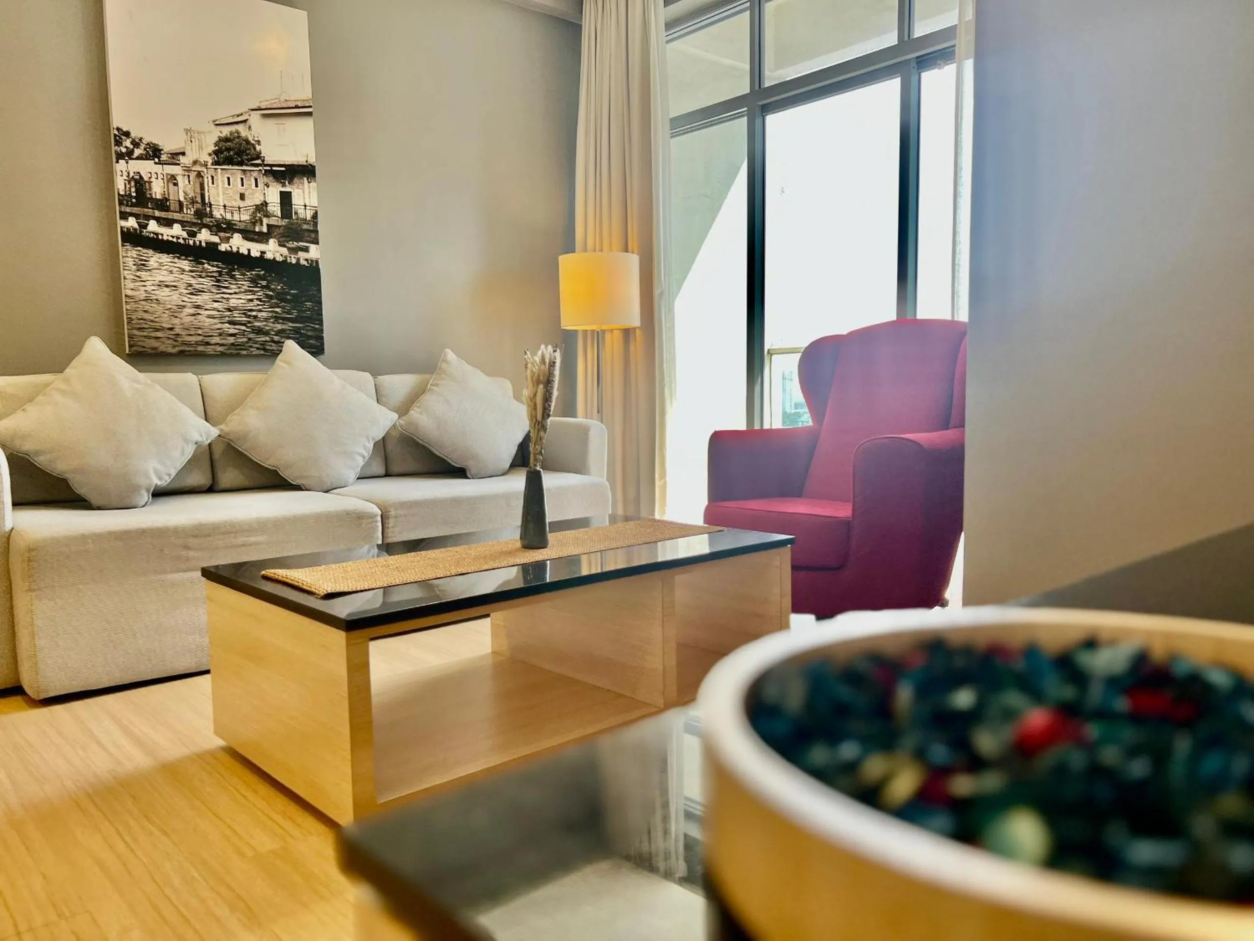 Living room in ASIA MELAKA HOTEL managed by The Straits Hotel & Suites 马六甲亚逸酒店