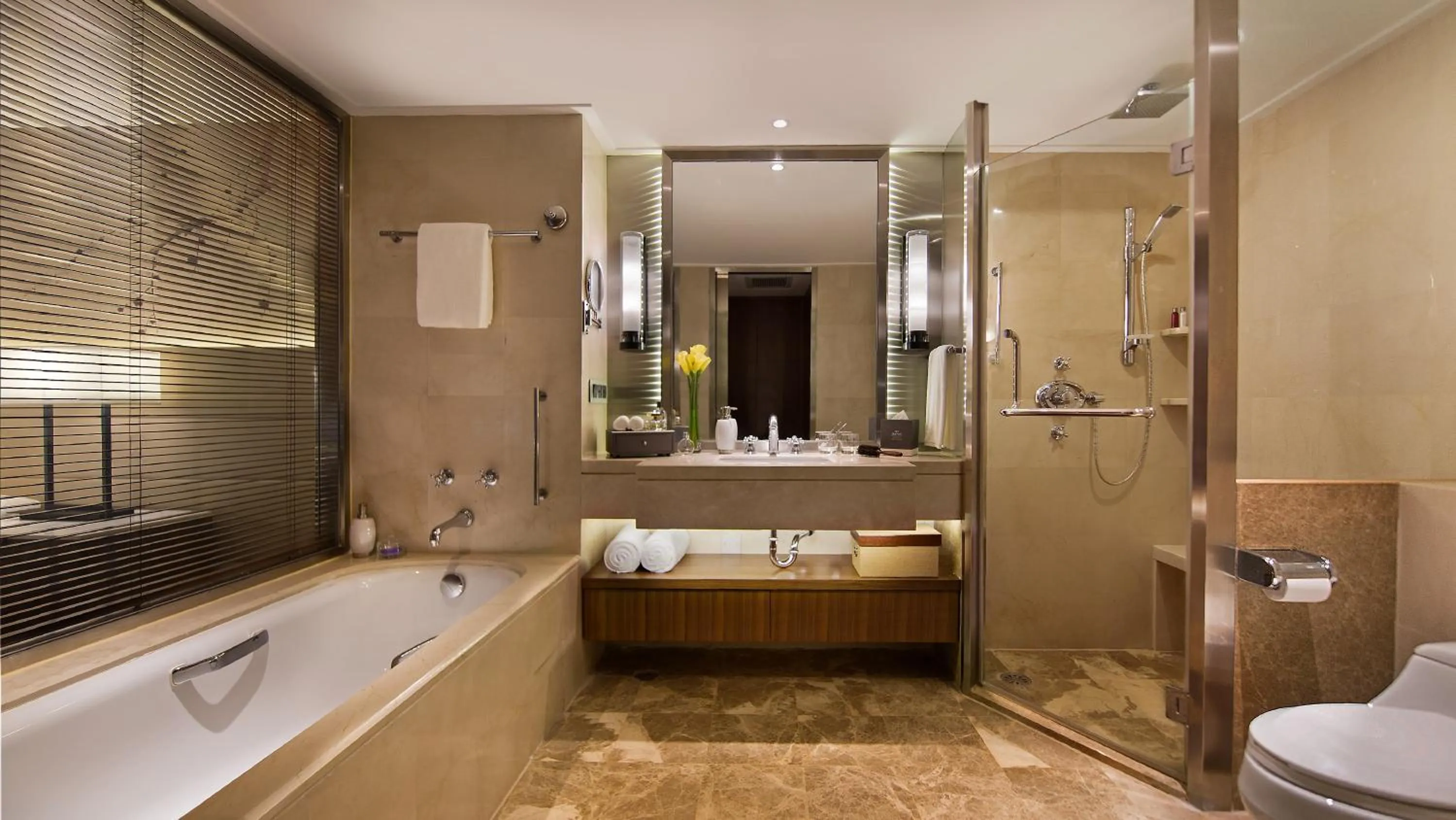 Toilet in Marriott Executive Apartments Tianjin TEDA