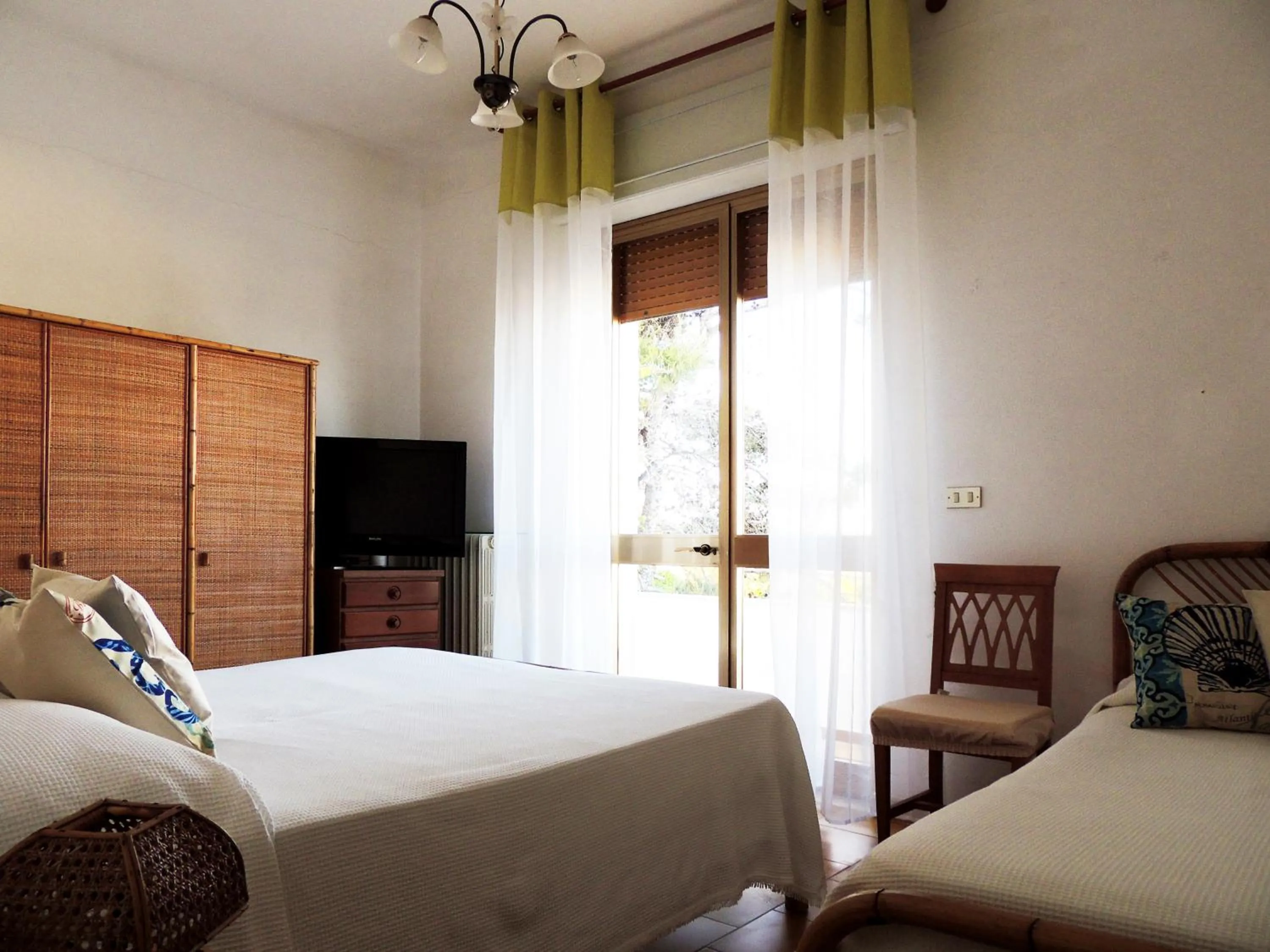 Bedroom, Bed in Hotel Porto Badisco