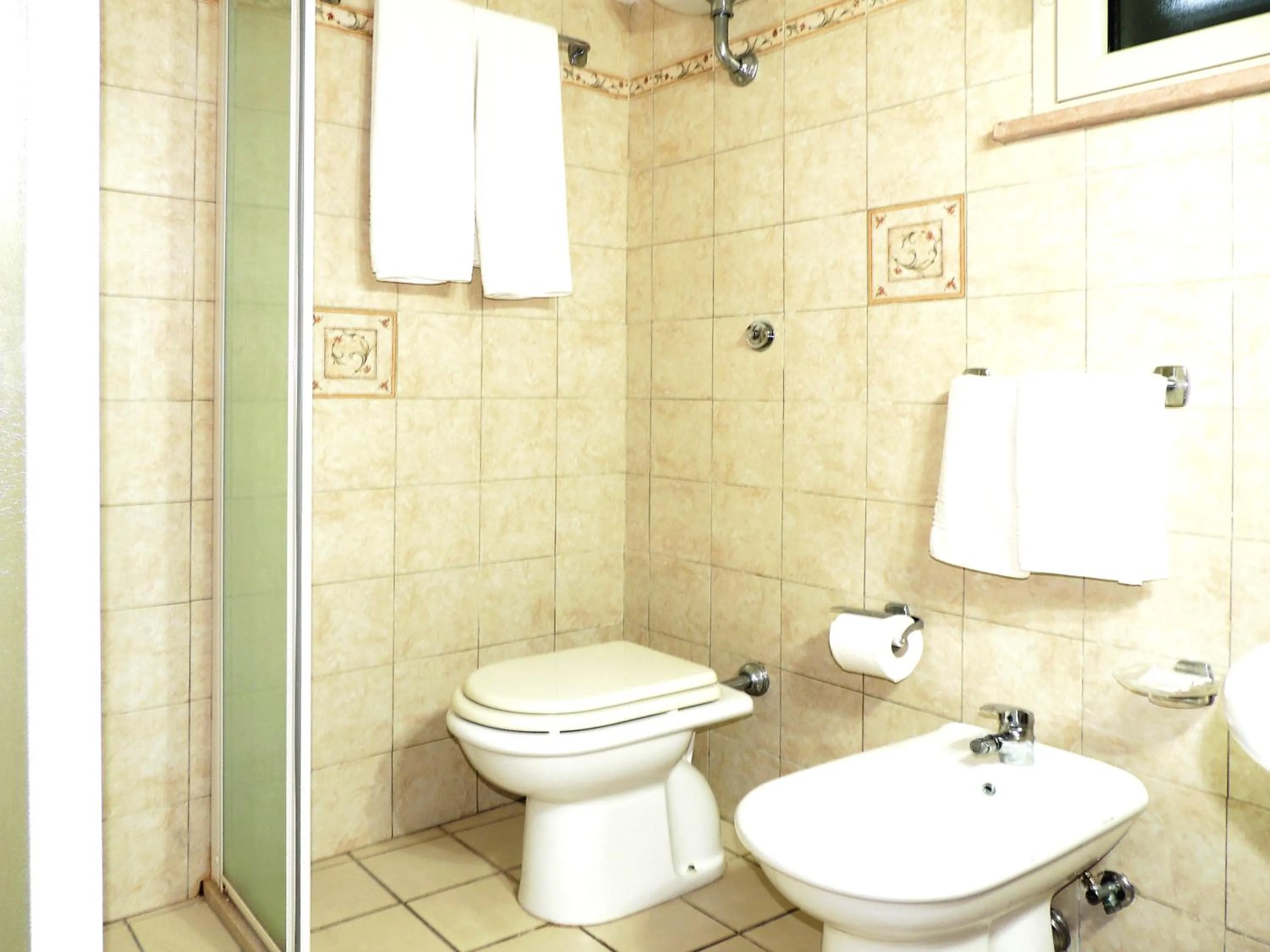 Bathroom in Hotel Porto Badisco