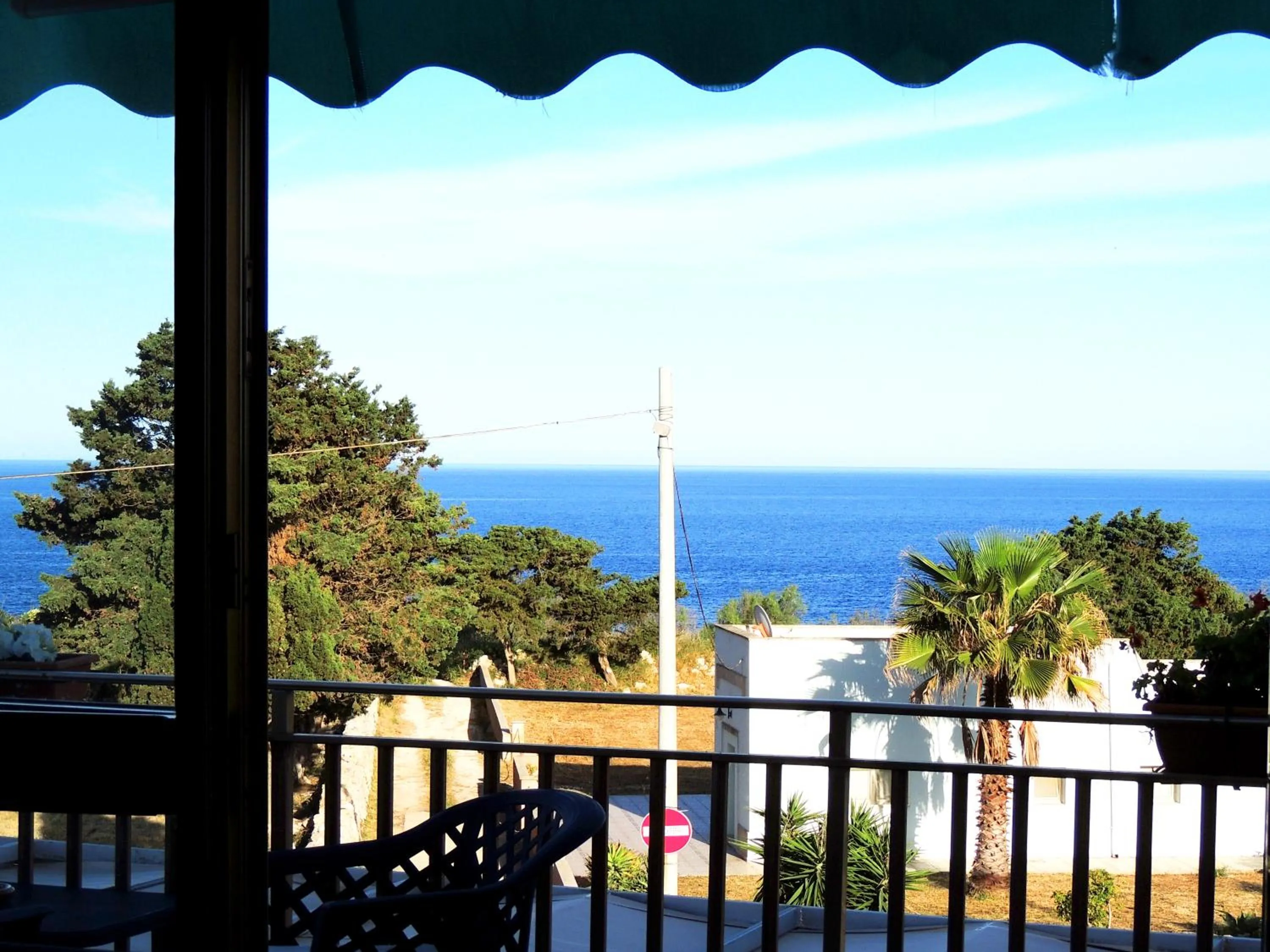 Balcony/Terrace in Hotel Porto Badisco