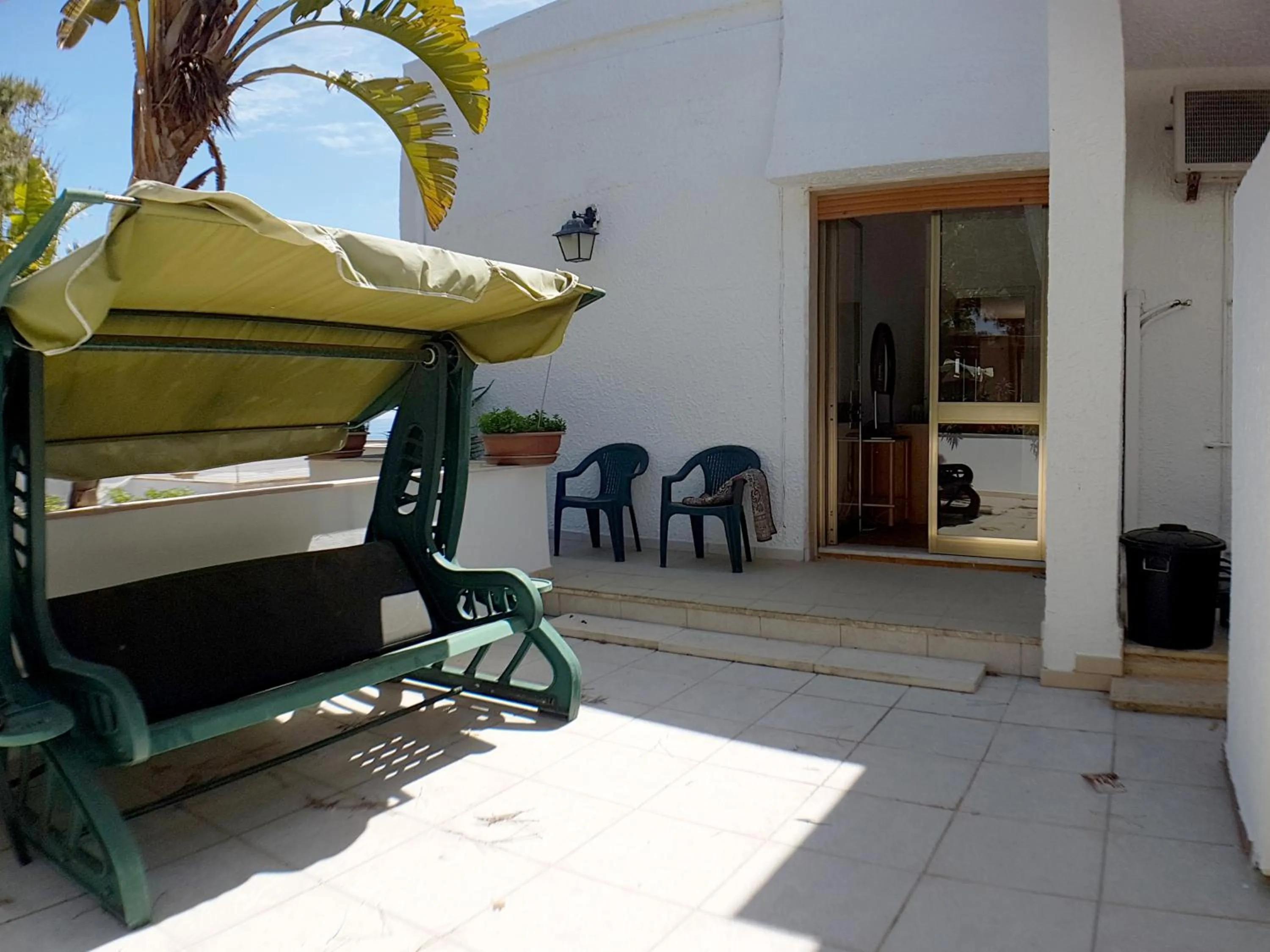 Inner courtyard view in Hotel Porto Badisco