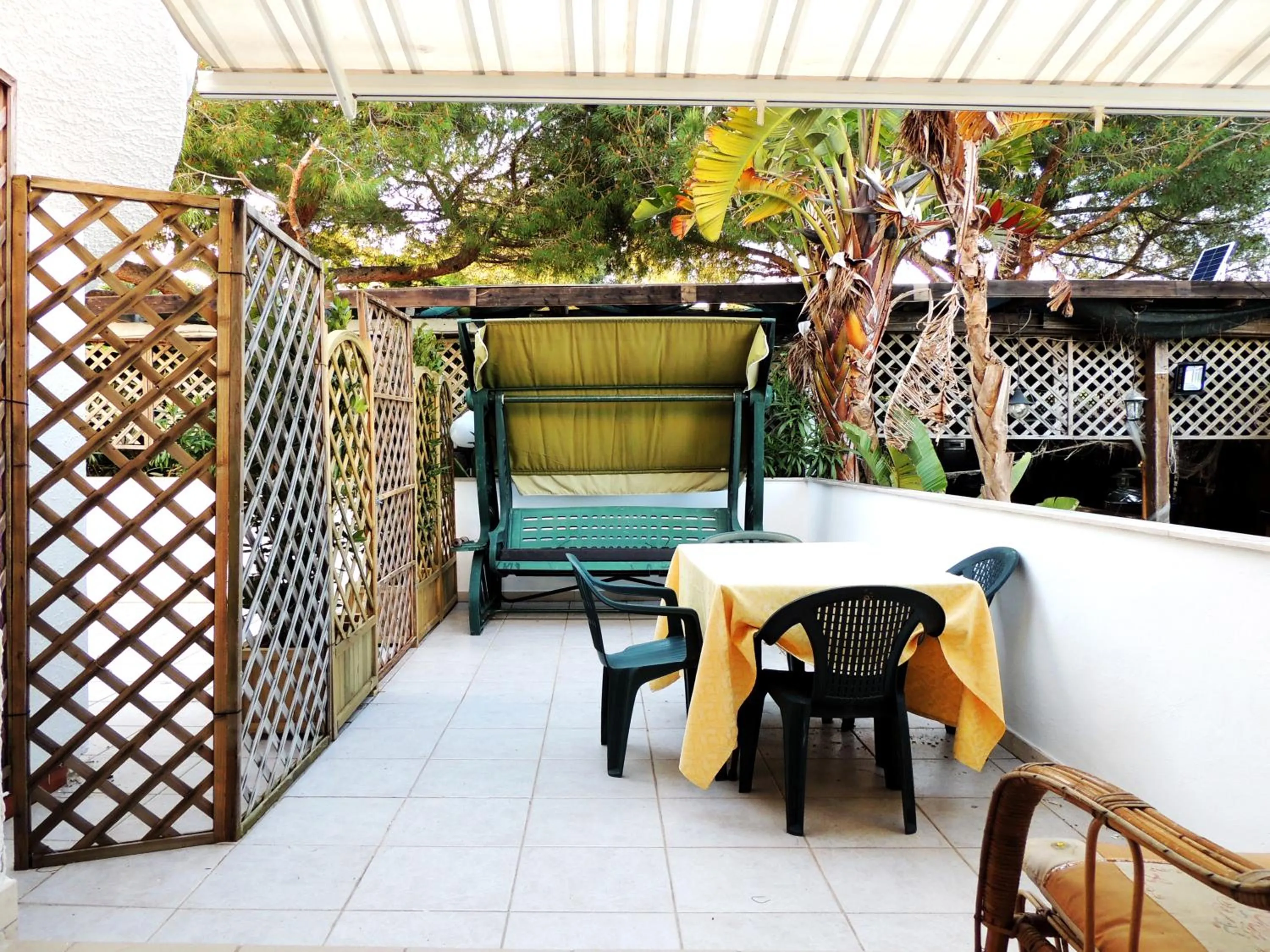 Balcony/Terrace in Hotel Porto Badisco
