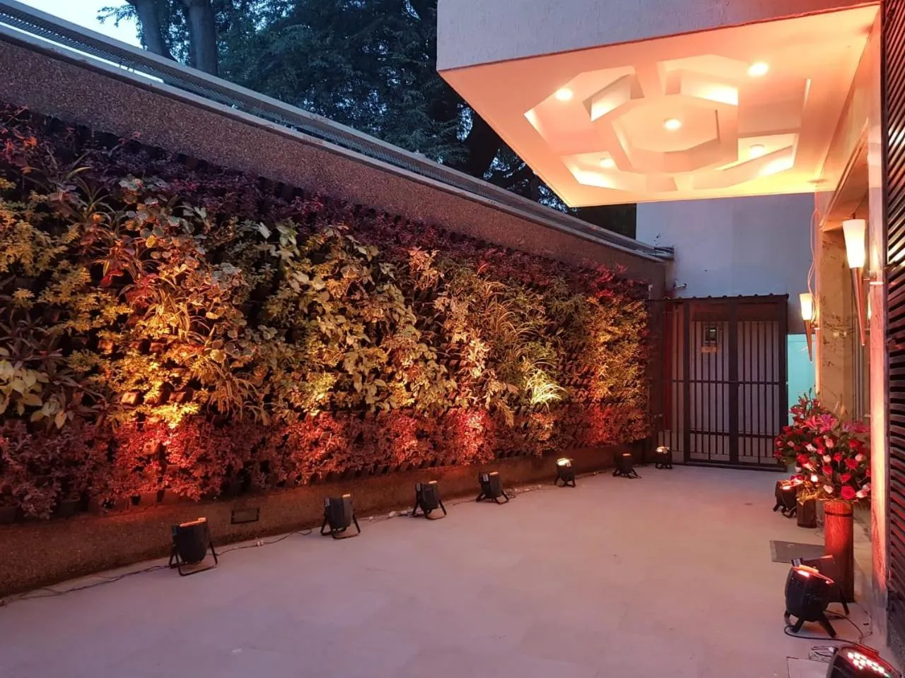 Patio in Shourya Residency