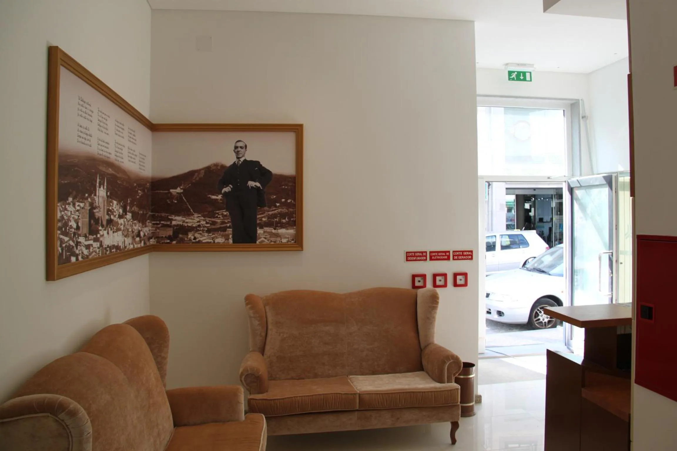 Lobby or reception in Hotel José Régio
