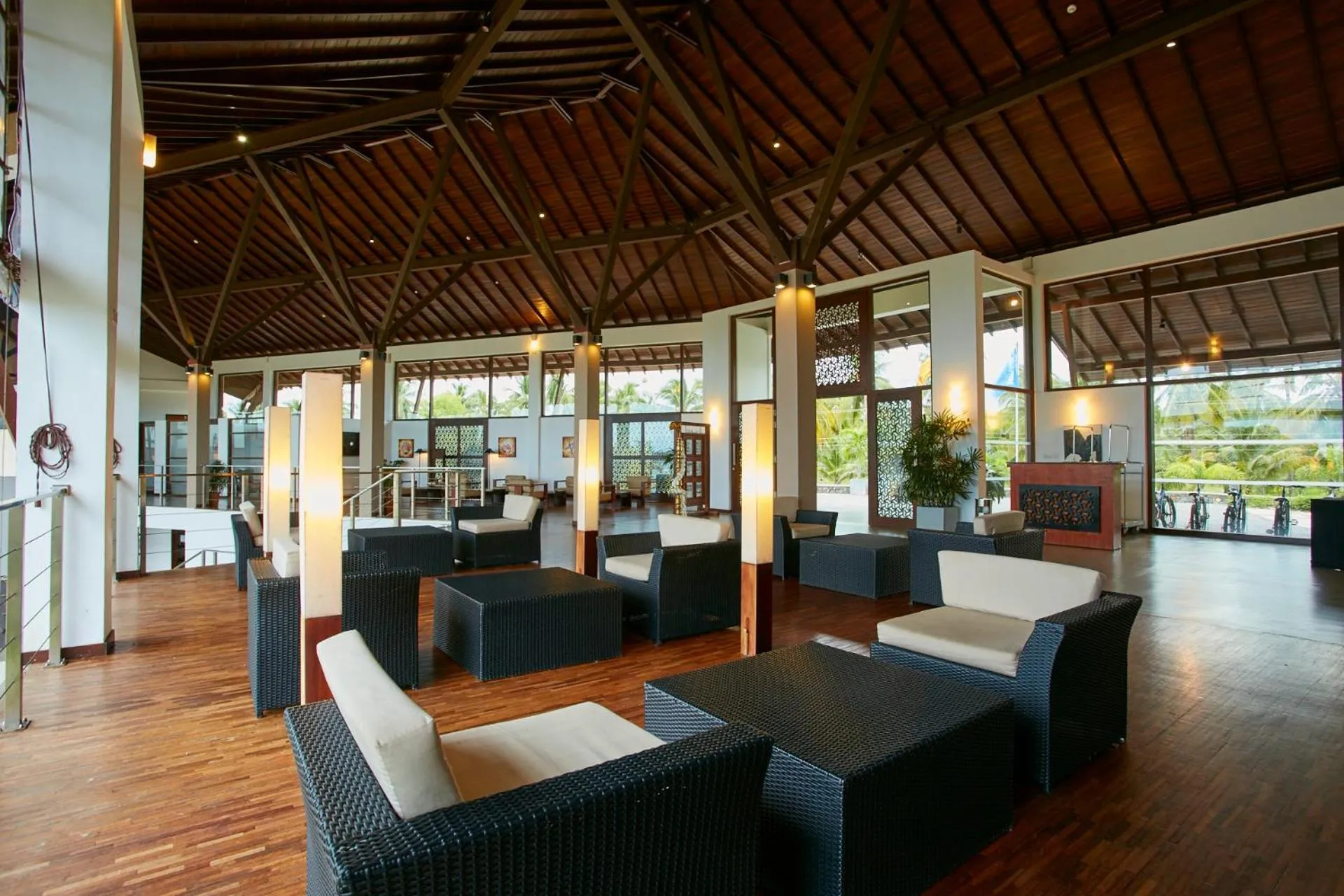 Lobby or reception in The Calm Resort & Spa