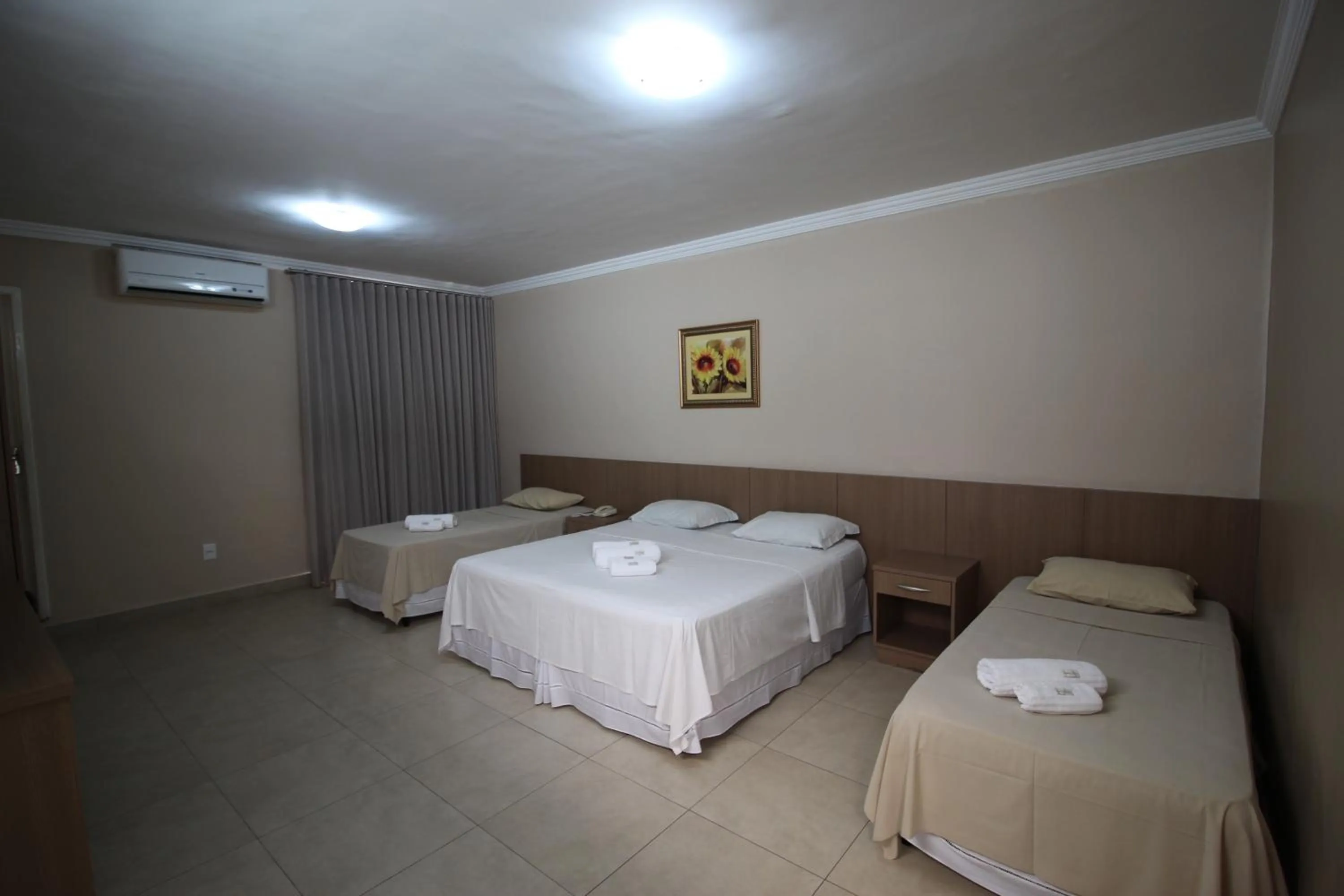 Bed in Hotel Regina Muriaé