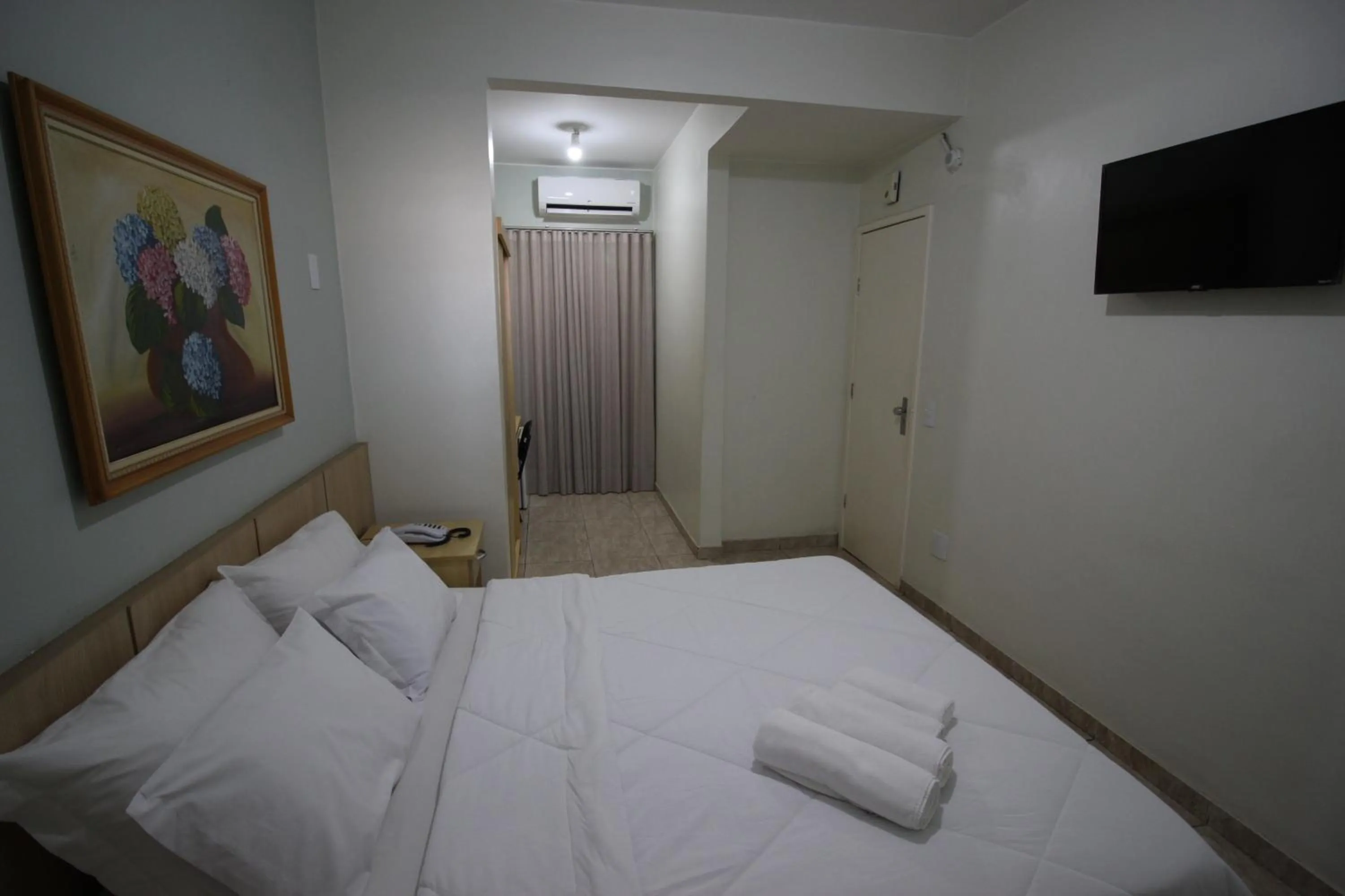 Bed in Hotel Regina Muriaé