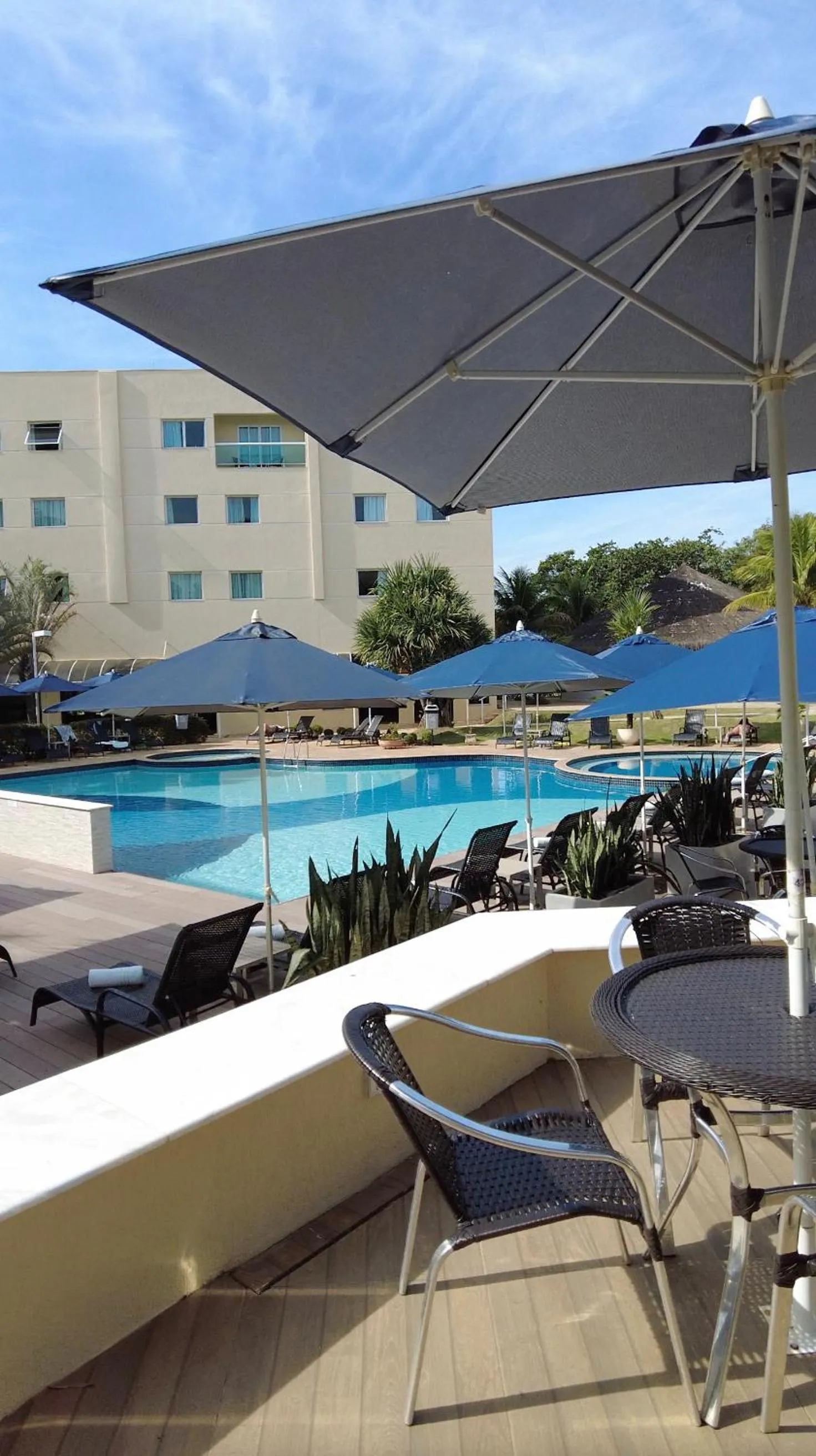 Swimming pool in Vinhedo Plaza Hotel