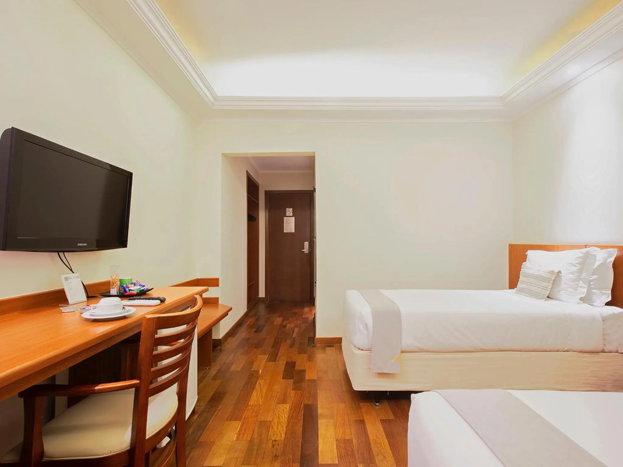 Photo of the whole room, Bed in Vinhedo Plaza Hotel