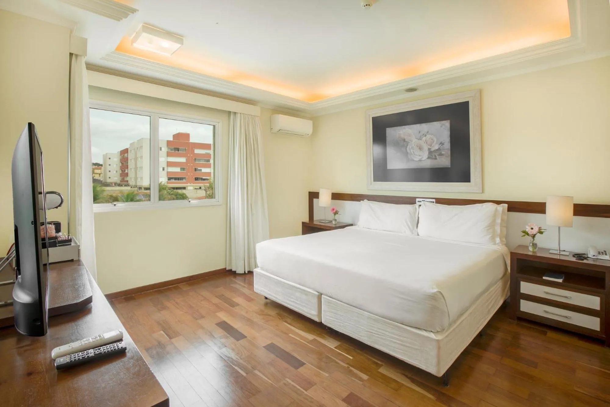 Photo of the whole room, Bed in Vinhedo Plaza Hotel