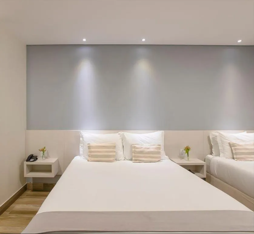 Photo of the whole room, Bed in Vinhedo Plaza Hotel