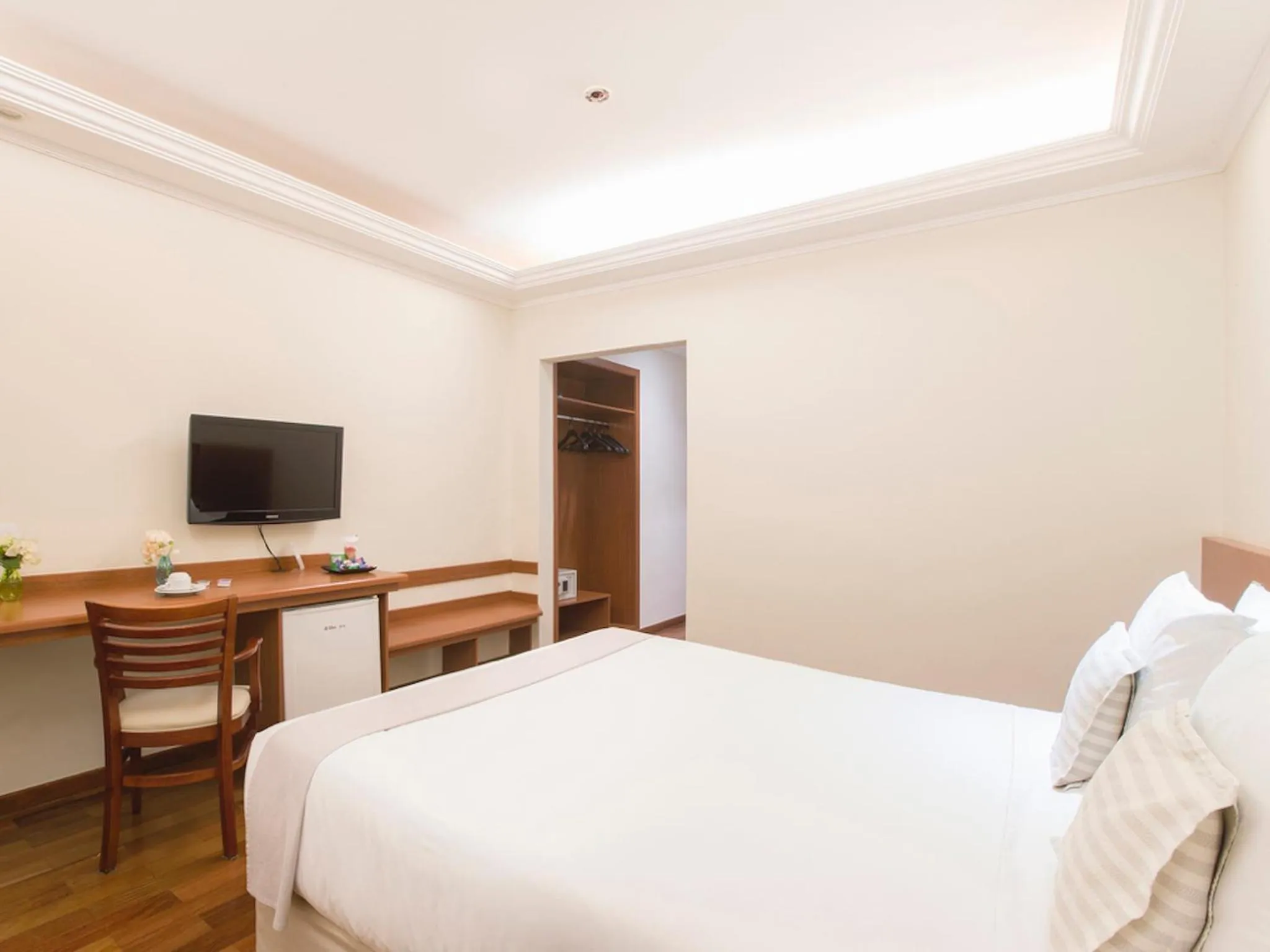 Bedroom, Bed in Vinhedo Plaza Hotel