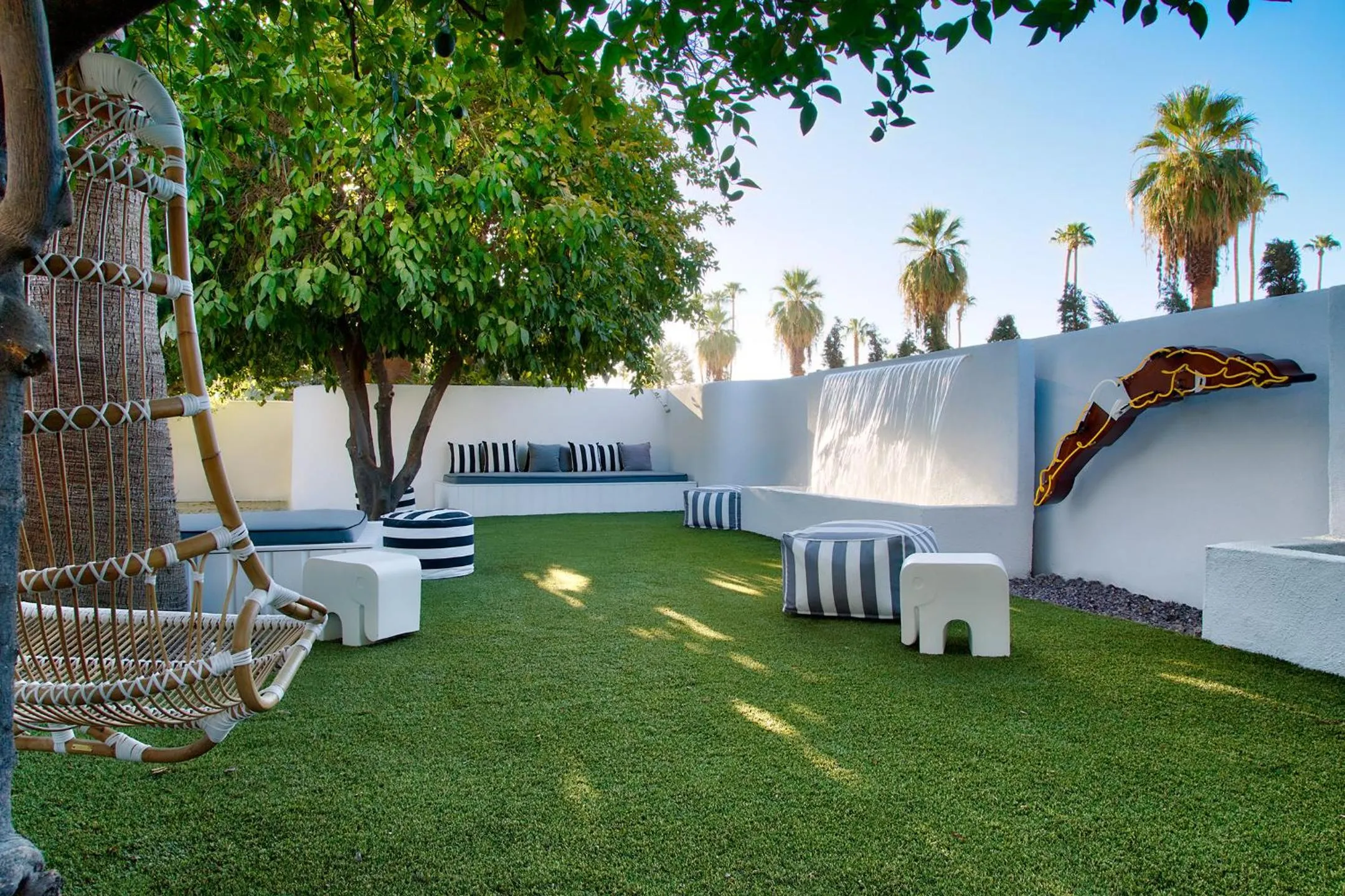 Garden in Dive Palm Springs