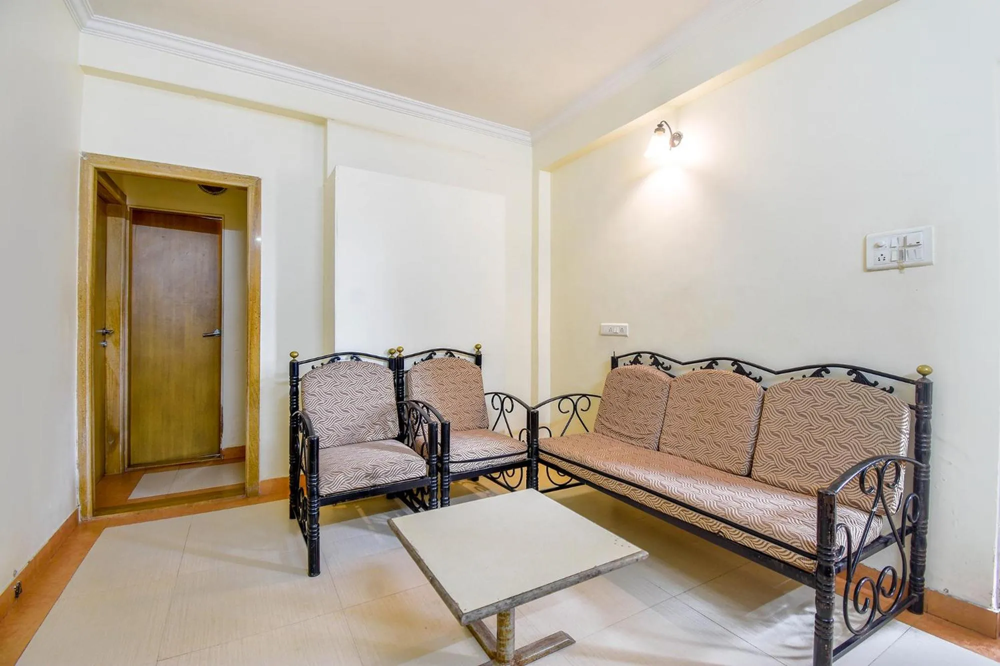 Seating area in Sereniity Resort Lonavala