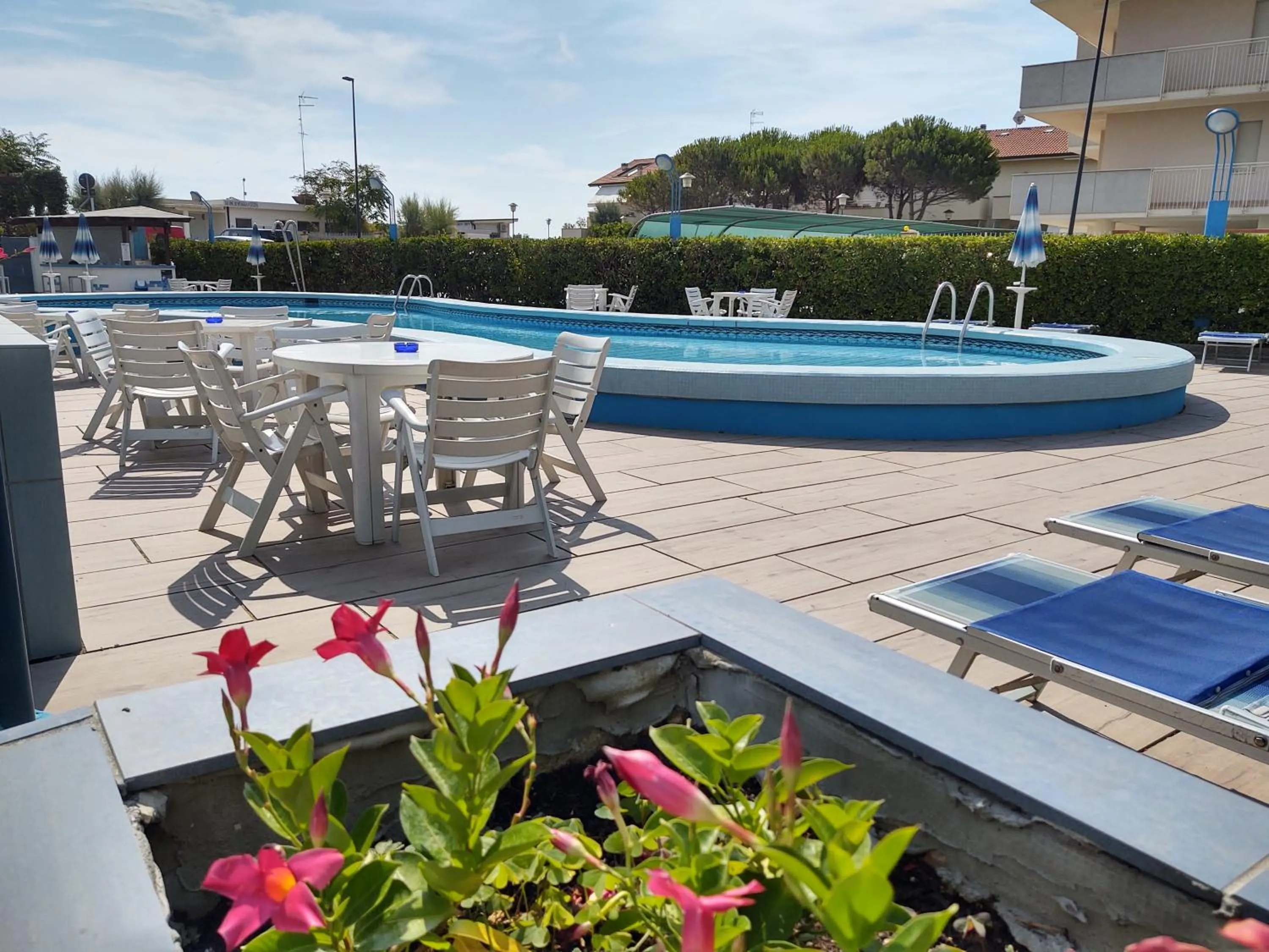 Swimming pool in Hotel Concord