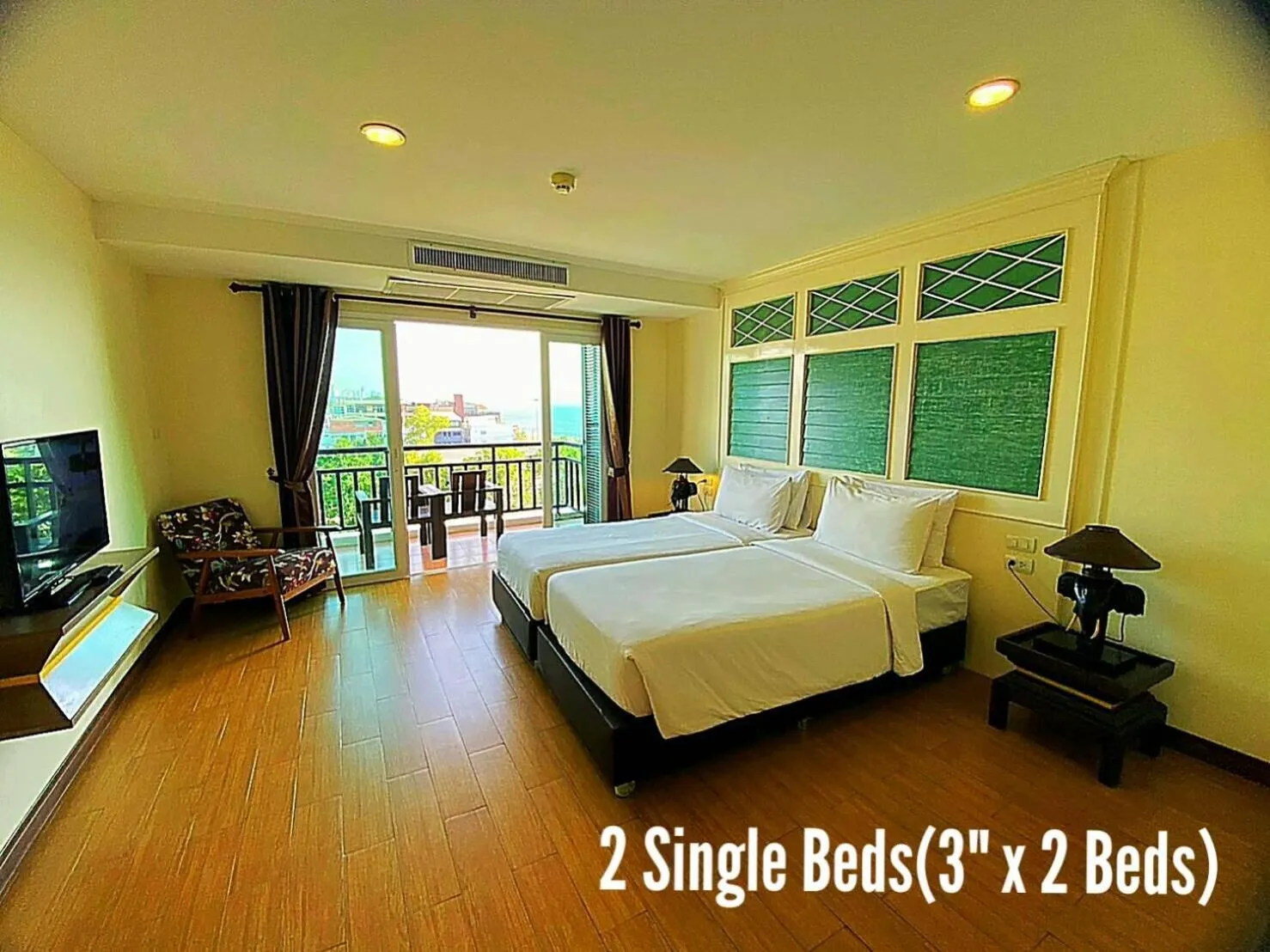 Bed in Royal Heritage Pavilion, Jomtien