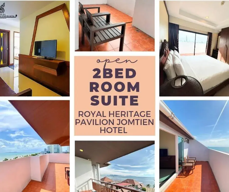 2 Bedrooms Sky Beach Suite in Royal Heritage Pavilion, Jomtien 2 Bedrooms Sky Beach Suite in Royal Heritage Pavilion, Jomtien