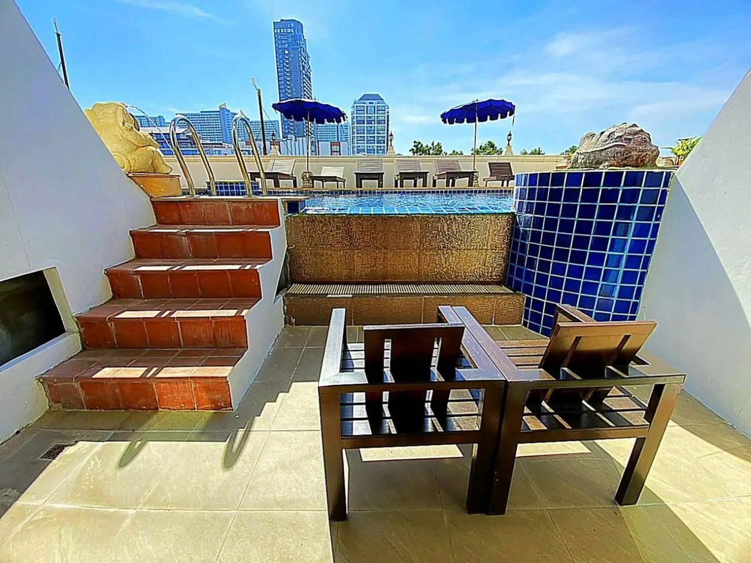 Balcony/Terrace in Royal Heritage Pavilion, Jomtien