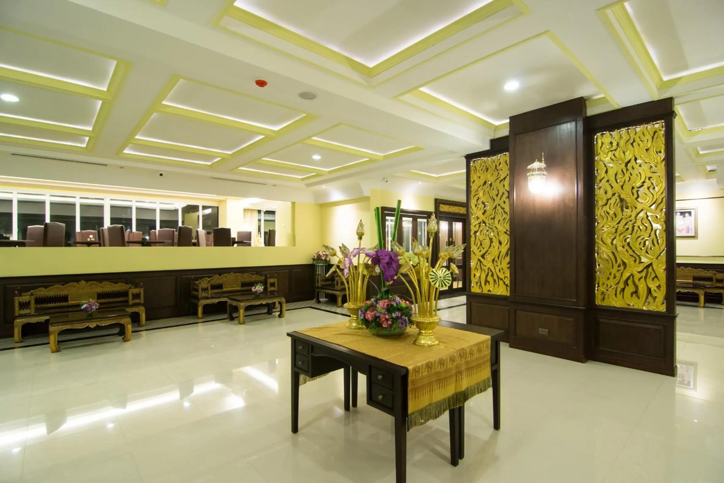 Lobby or reception in Royal Heritage Pavilion, Jomtien