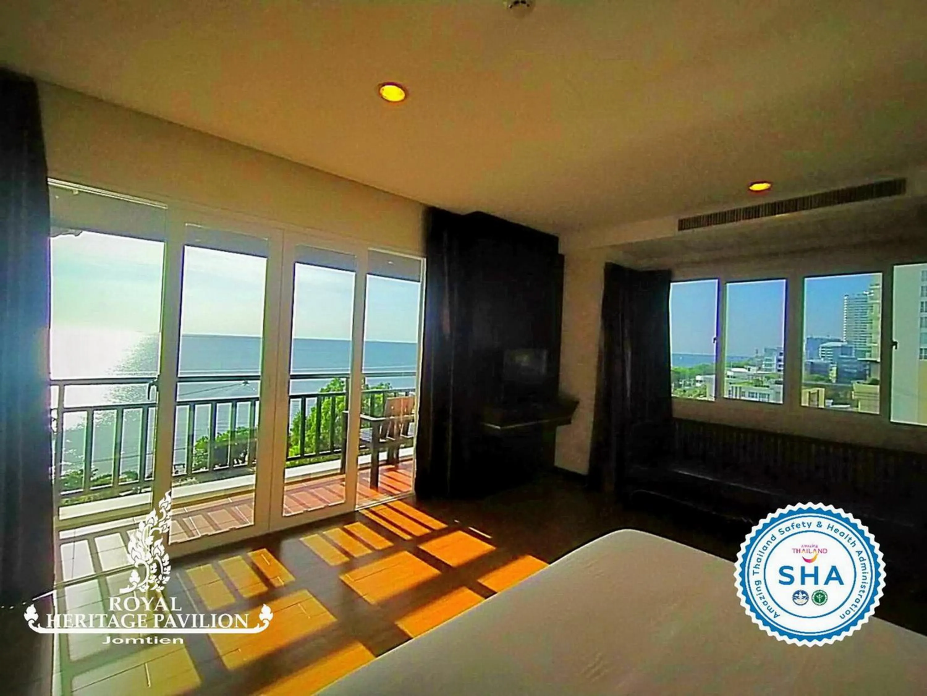 Sea view in Royal Heritage Pavilion, Jomtien