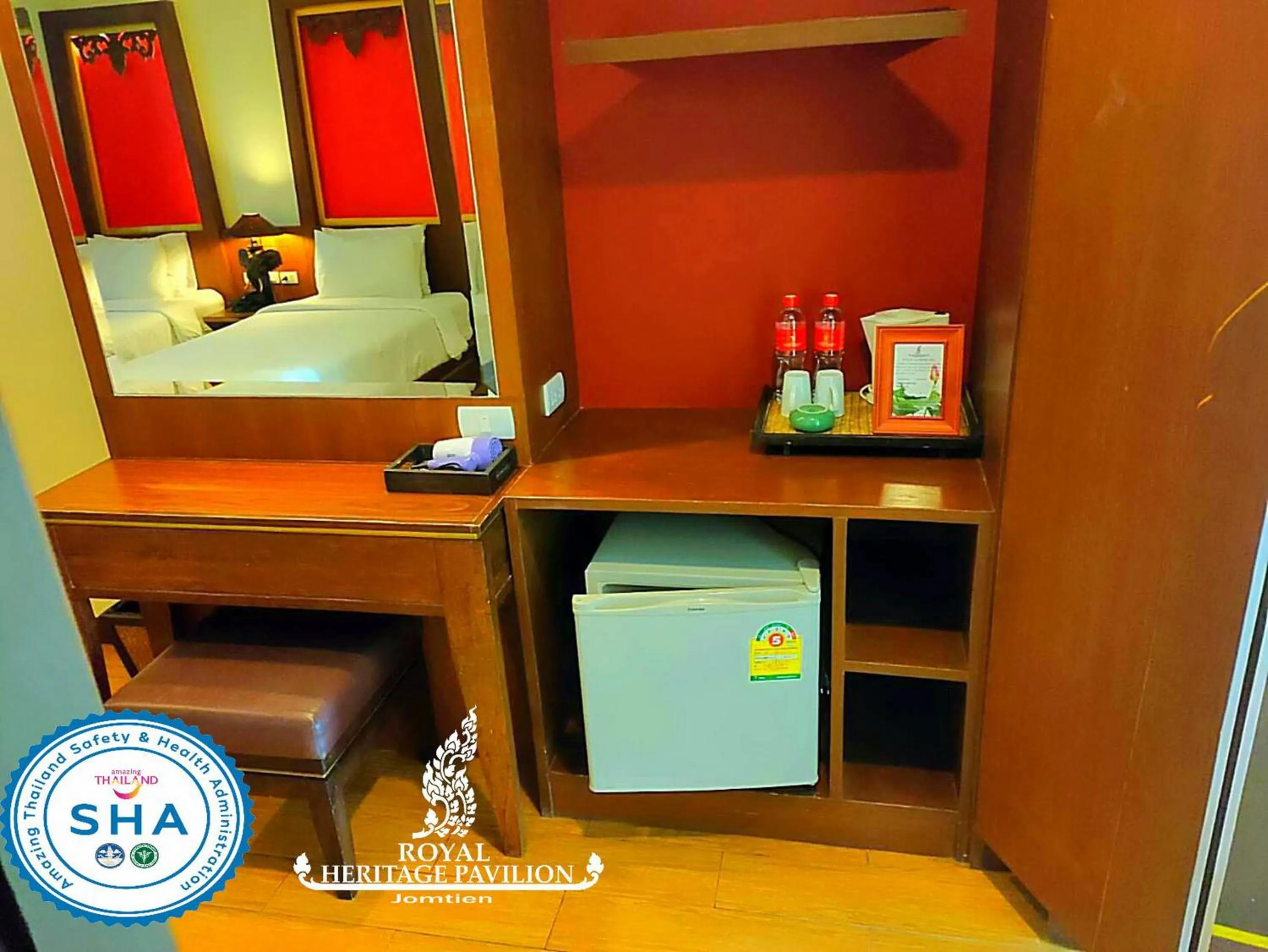 Area and facilities in Royal Heritage Pavilion, Jomtien