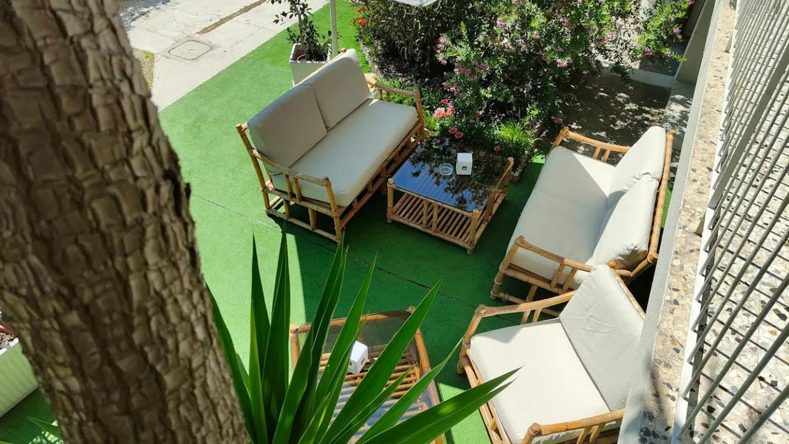 Garden in Hotel Capri