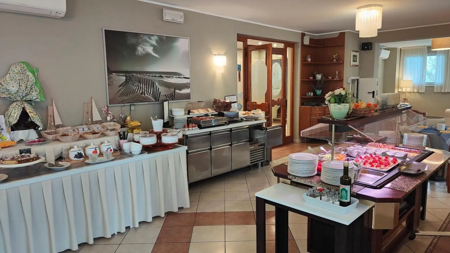 Breakfast in Hotel Capri