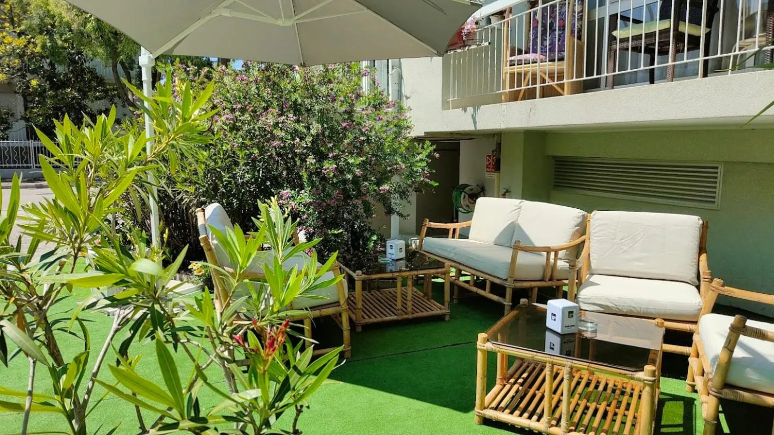 Garden in Hotel Capri