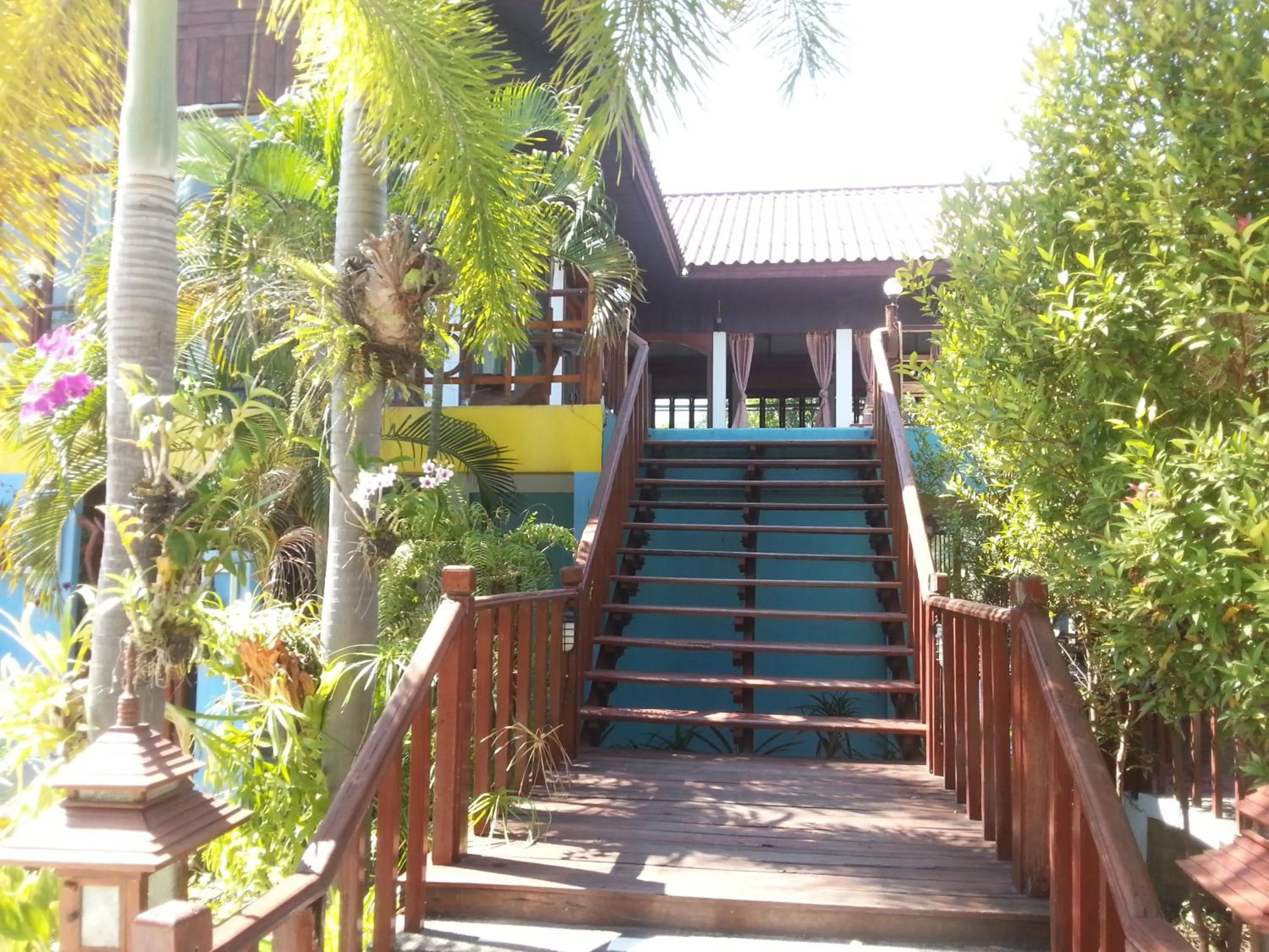 Decorative detail in Thong Paeka Hotel