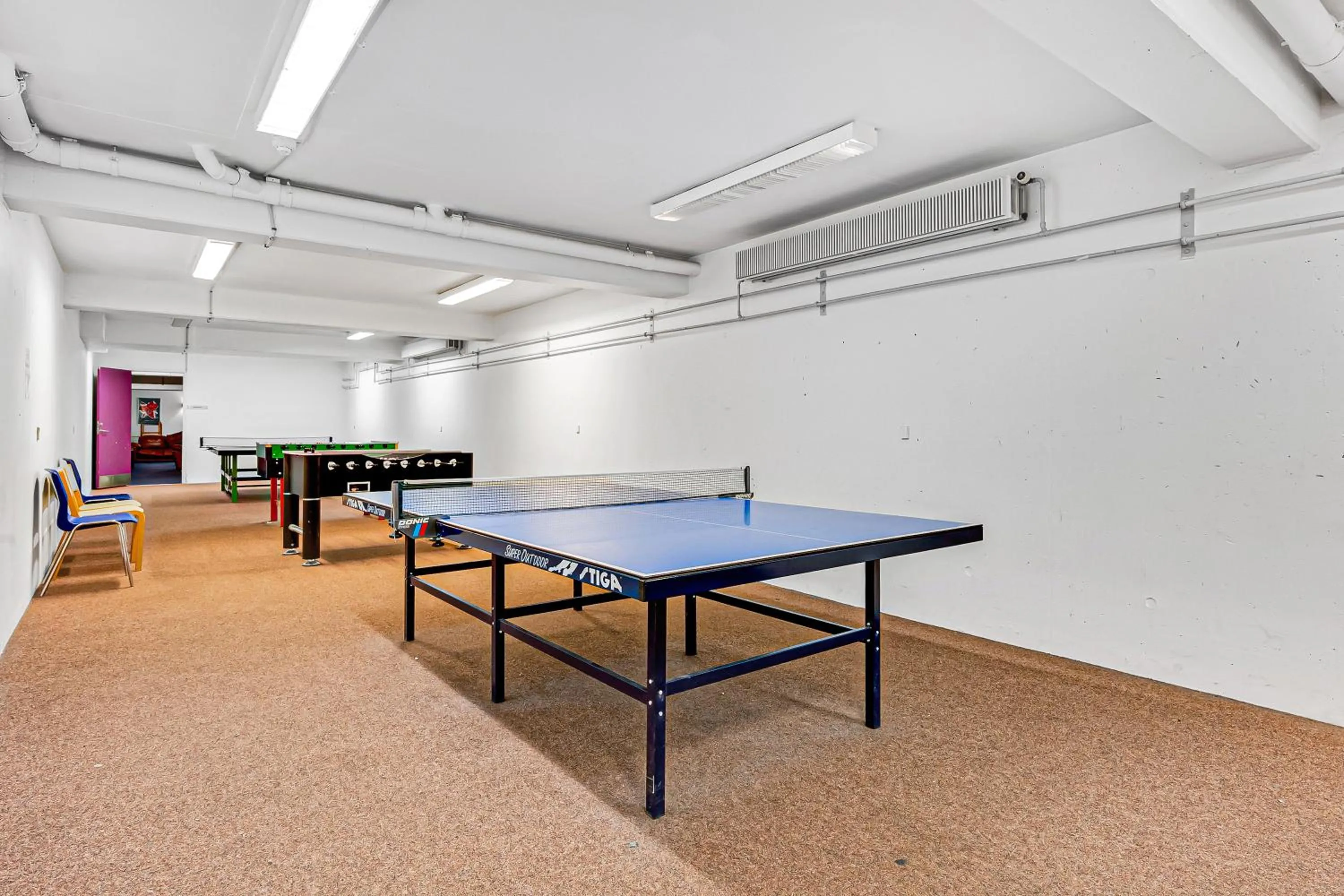 Table tennis in Danhostel Nørresundby Skansen