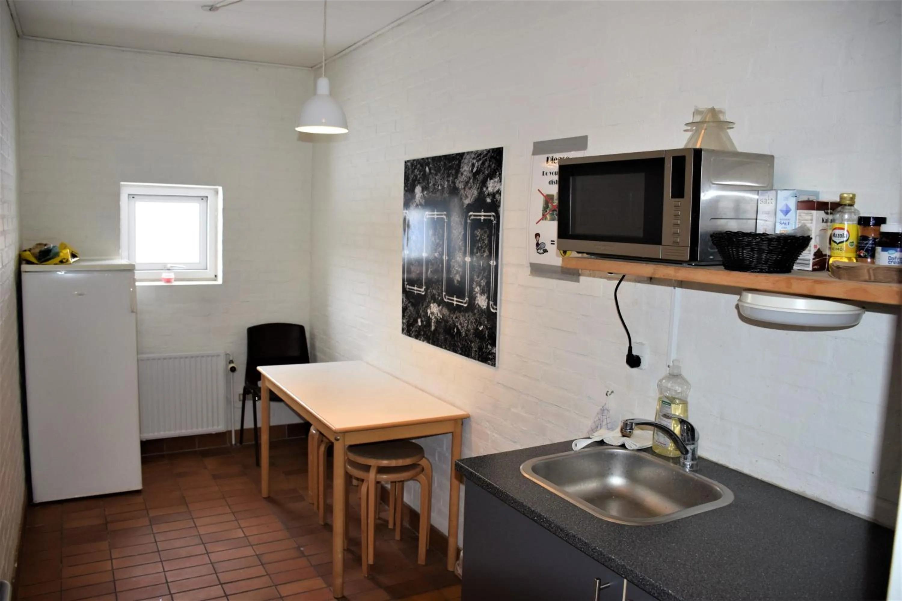 Kitchen or kitchenette in Danhostel Nørresundby Skansen