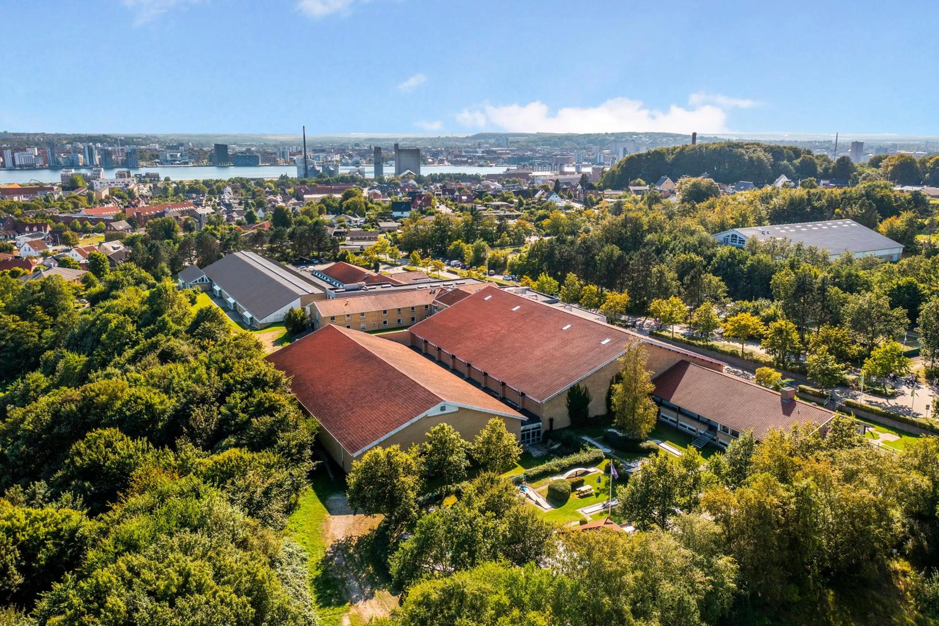 Property building in Danhostel Nørresundby Skansen