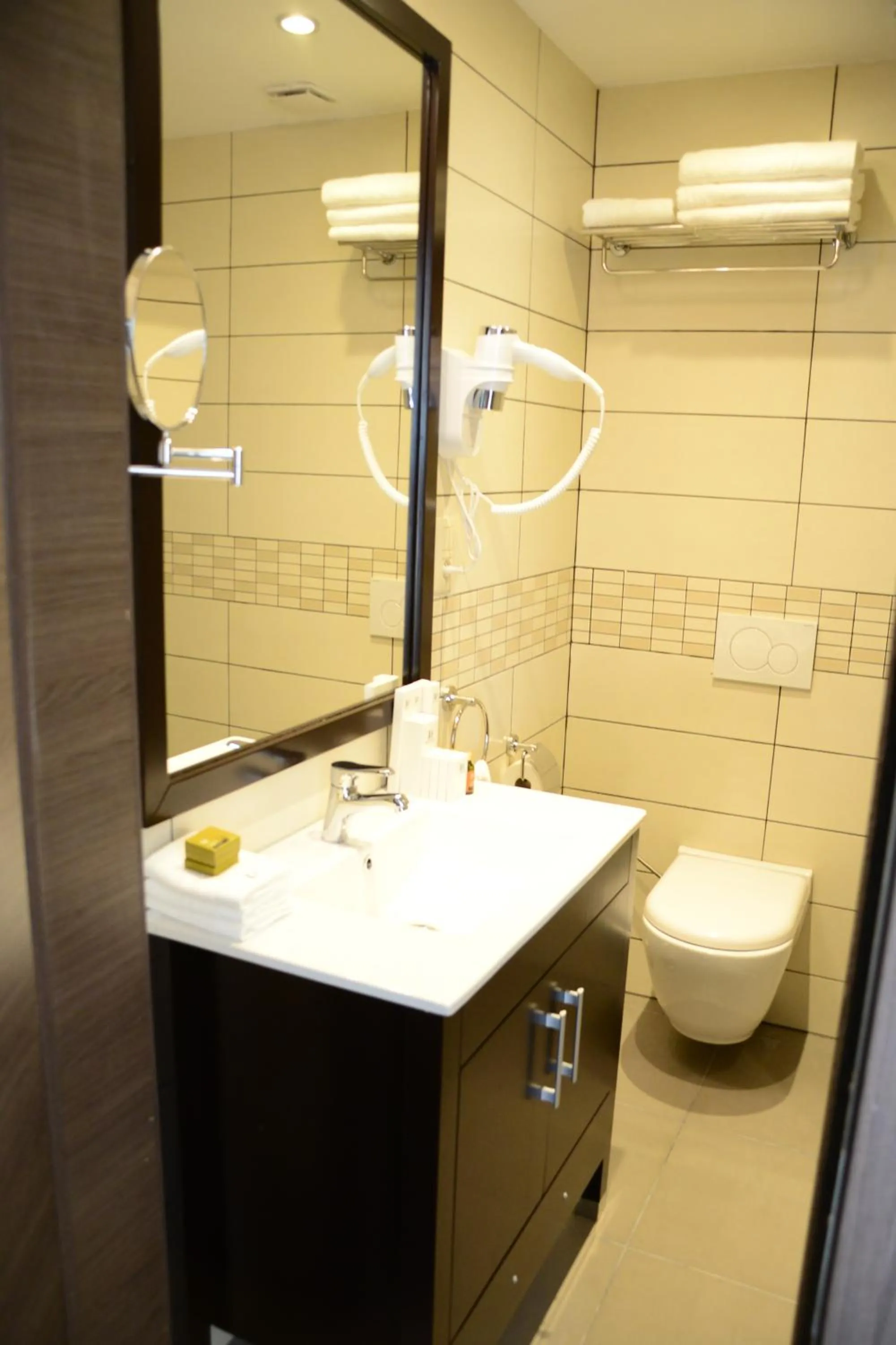 Bathroom in The Helmet Hotel