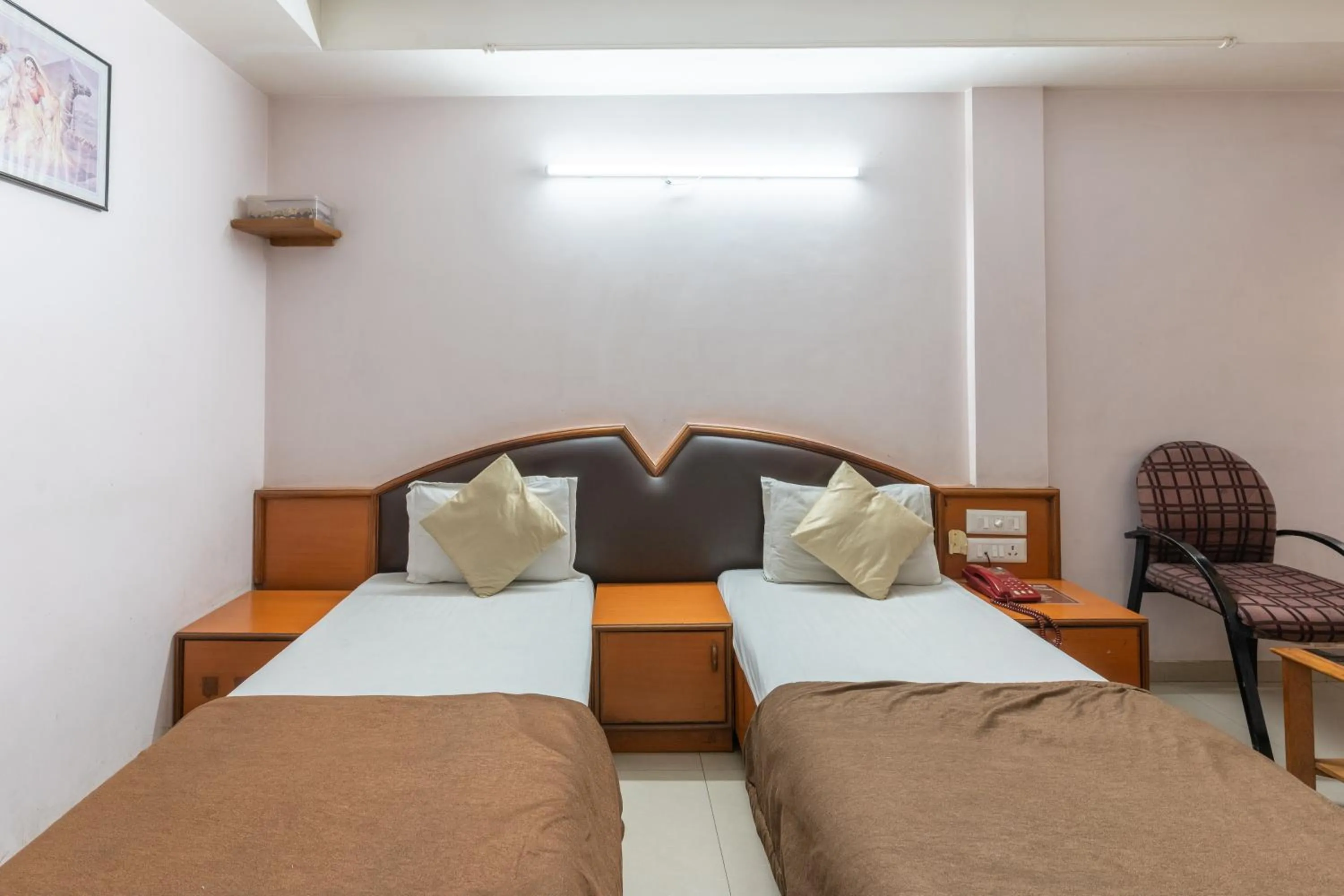 Photo of the whole room, Bed in Hotel Sanmati