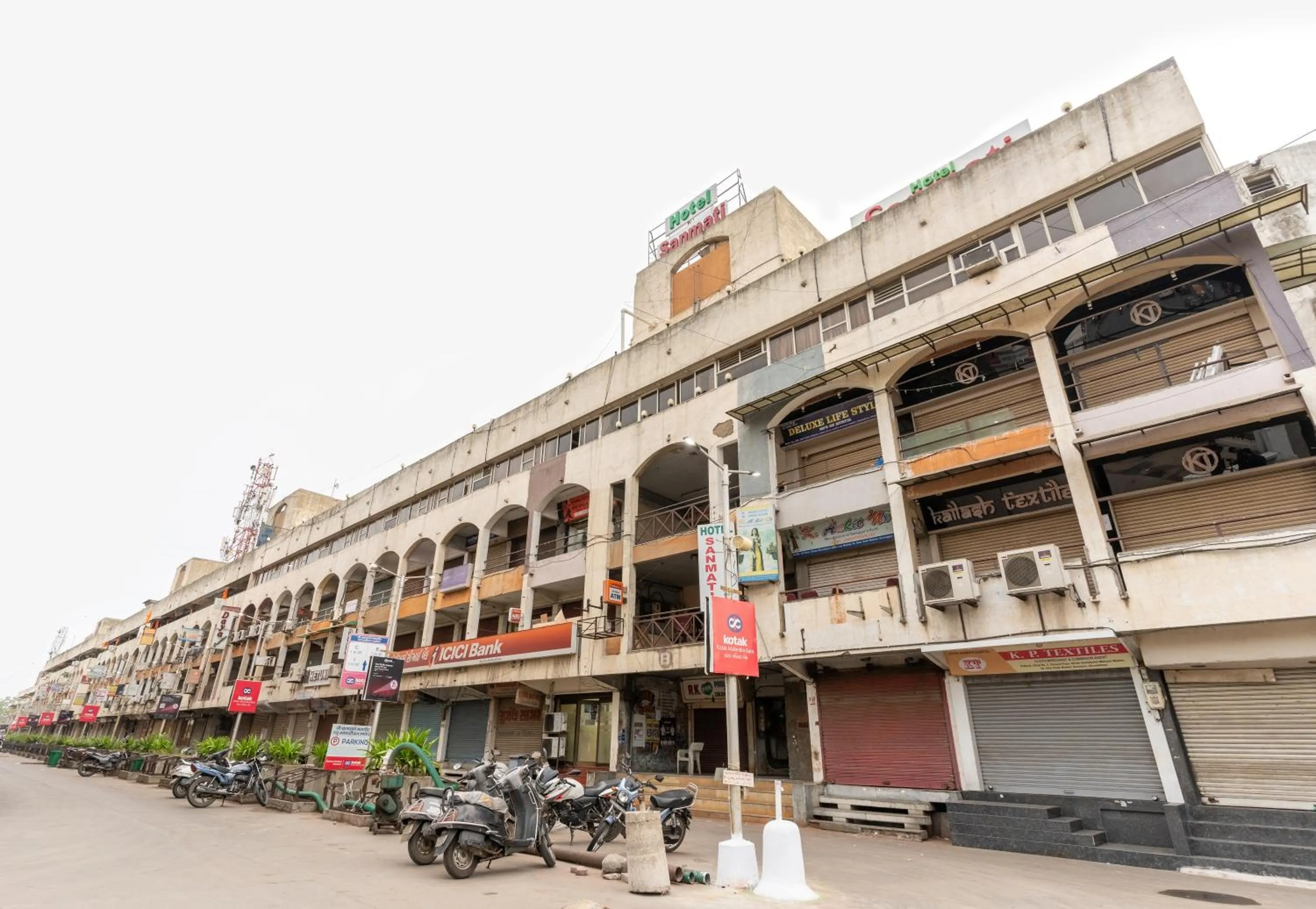 Property building in Hotel Sanmati