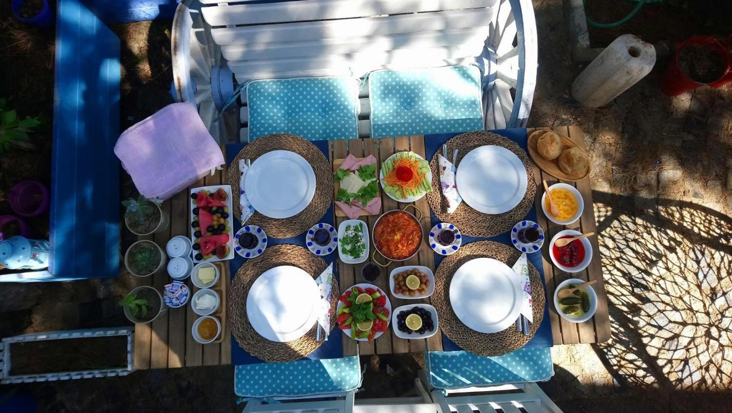 Garden in Alacati Sardunya Hotel