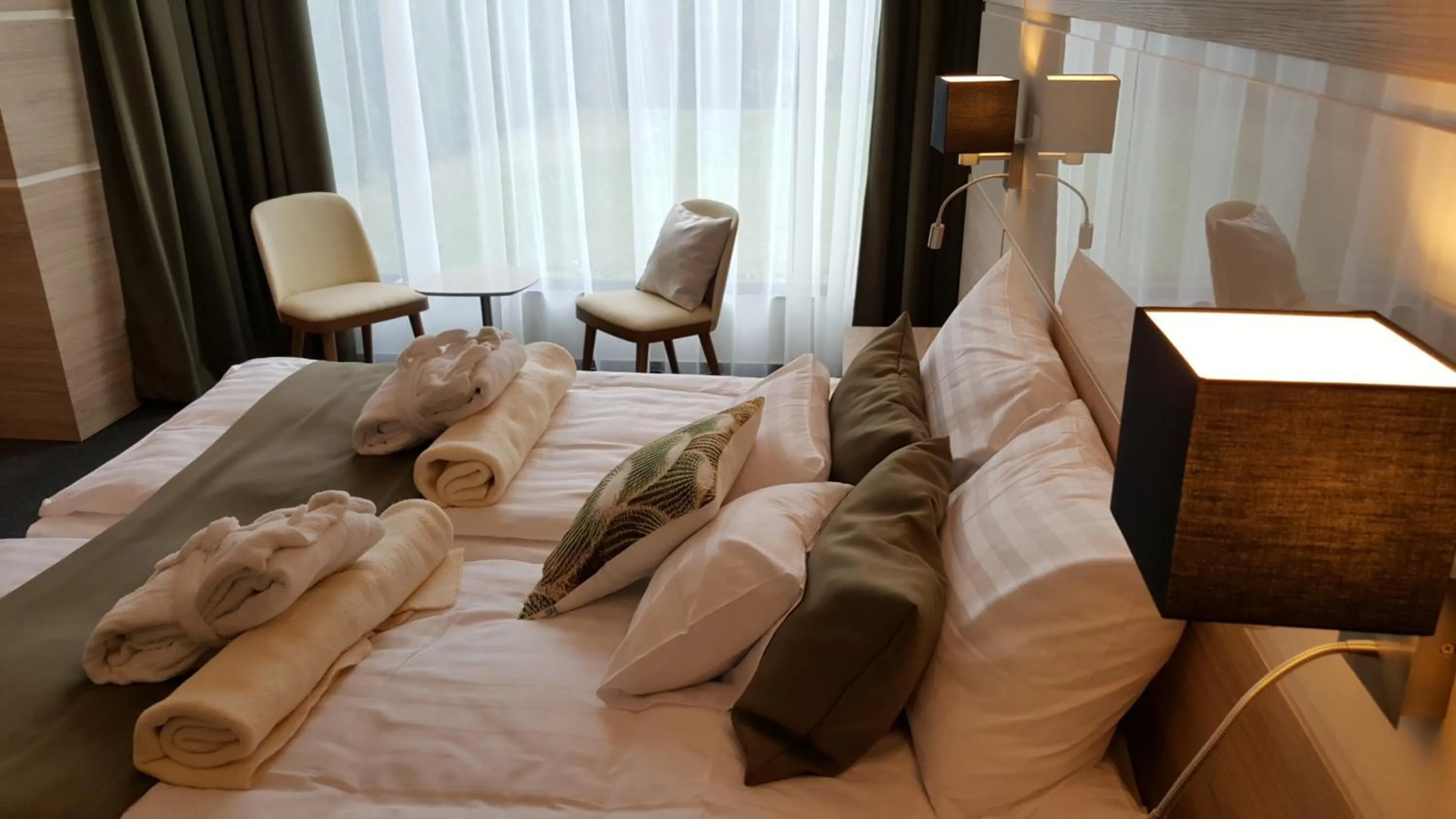 Bed in Hotel Zena Beauty & Shopping Center